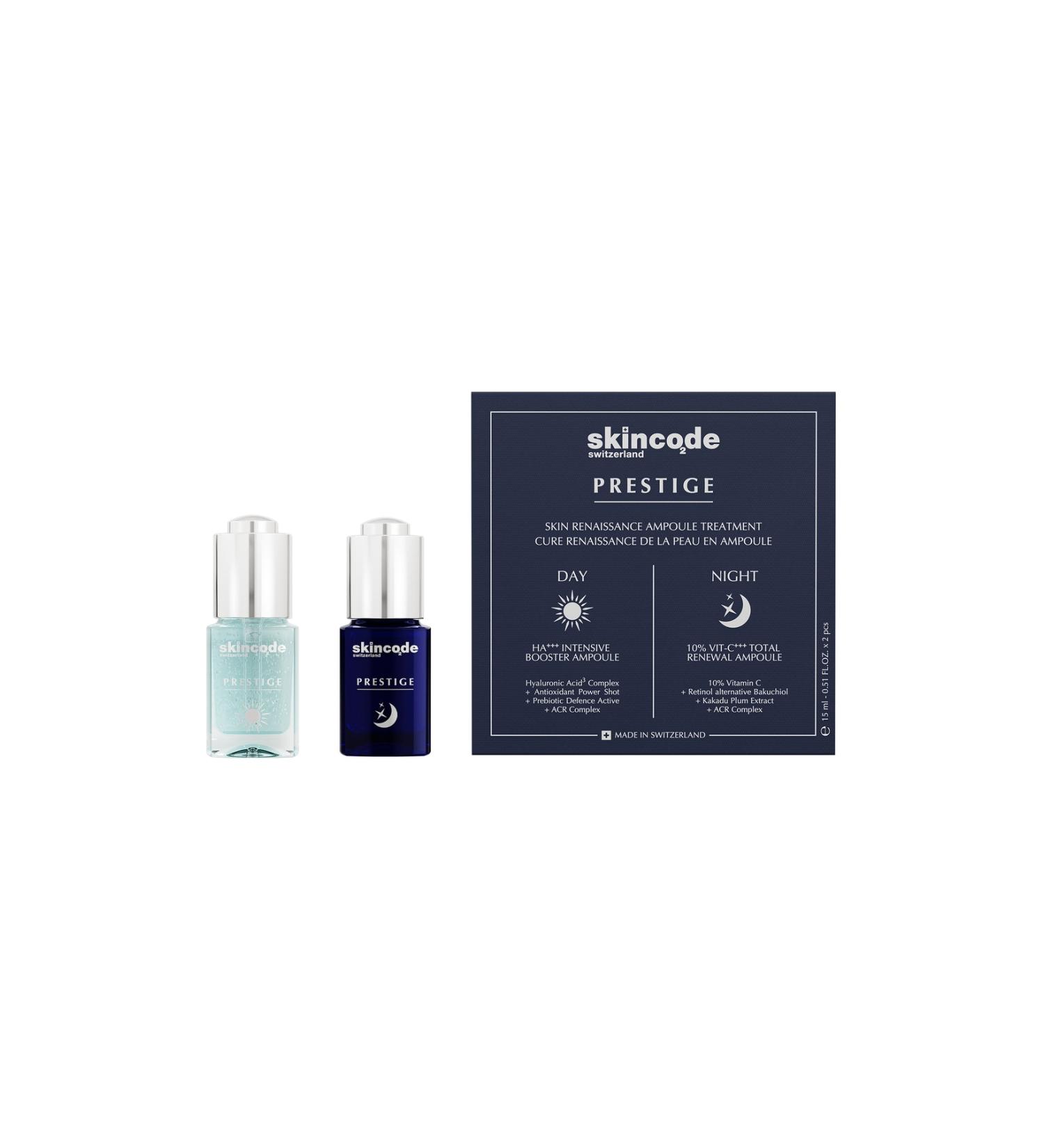 Skincode Prestige Skin Renaissance Ampoule Treatment - Buy Online on GoSupps.com