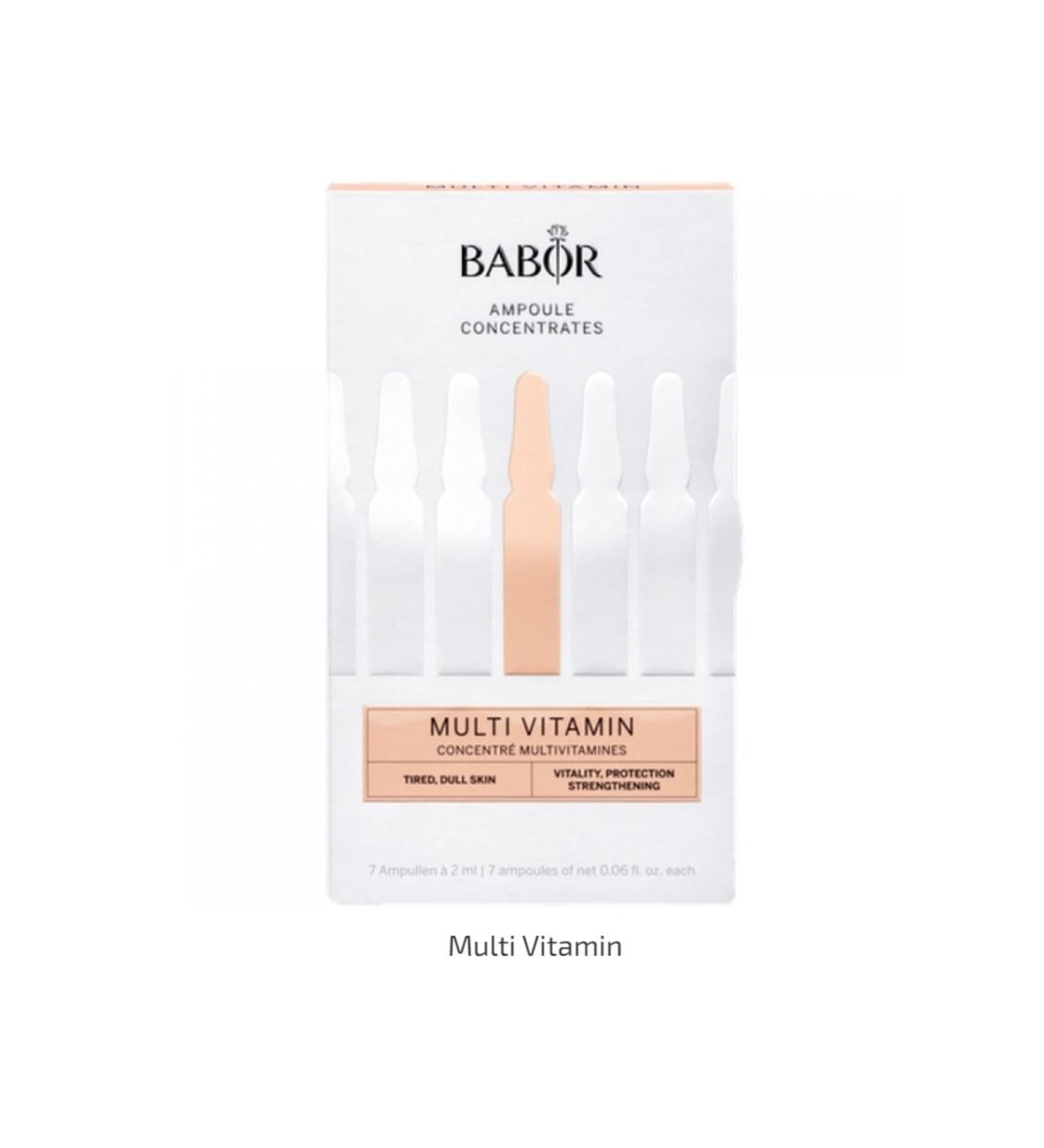 BABOR Multi Vitamin Ampoule Concentrate for Dry Skin 7x2 Ml