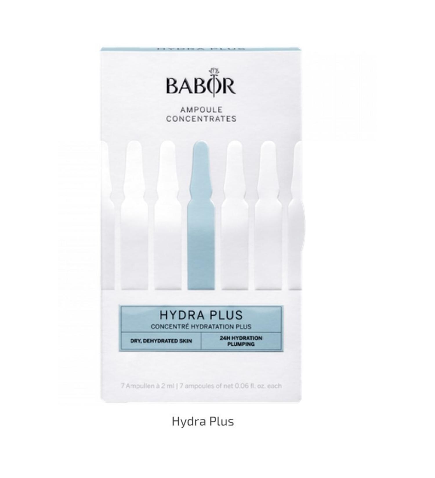 BABOR Hydra Plus Ampoule Intensive Moisturizing Ampoule Concentrate 7x2 Ml - Buy Online on GoSupps.com
