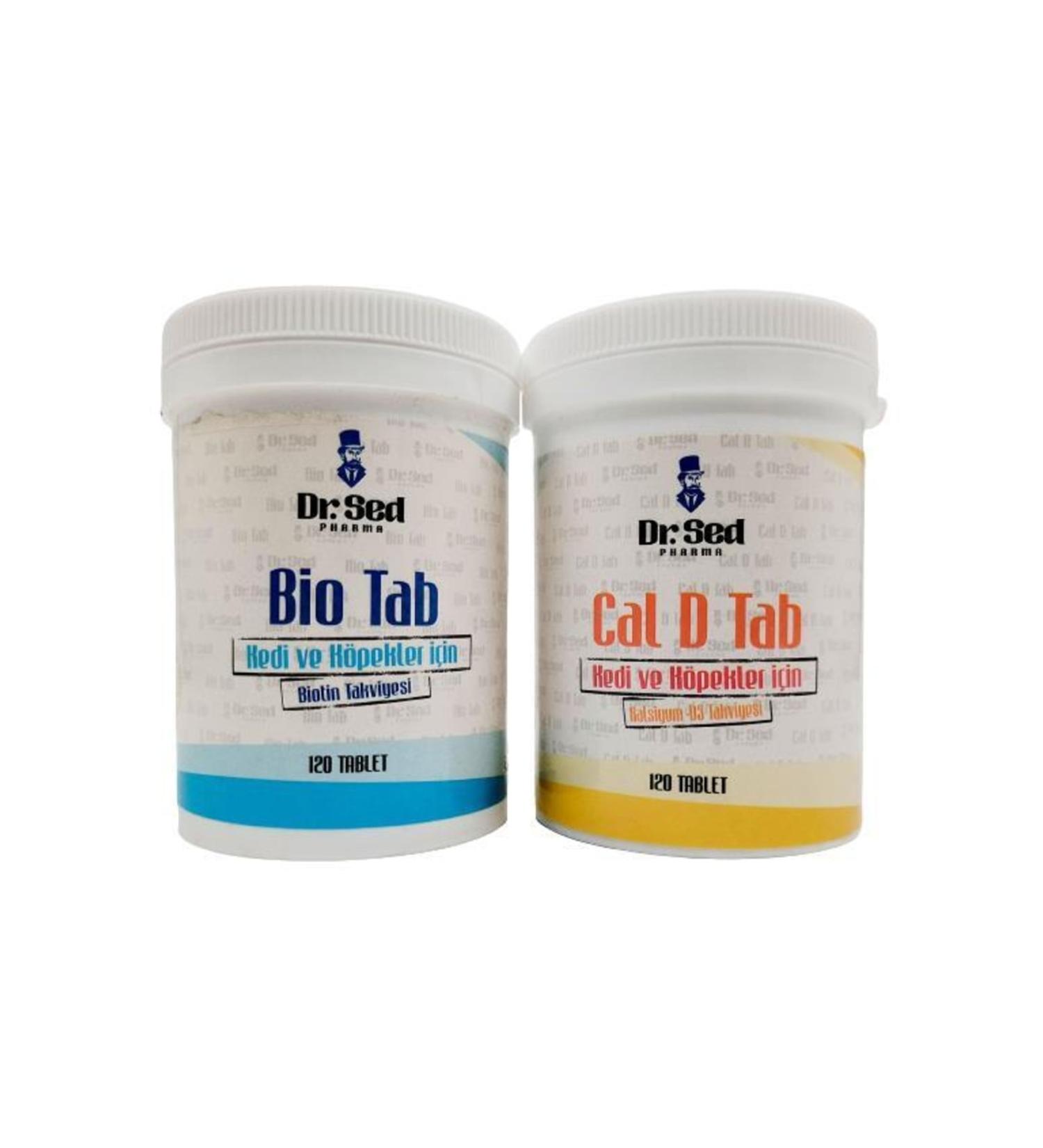 Dr.Sed Biotin Supplement + Calcium-d3 Supplement for Cats and Dogs