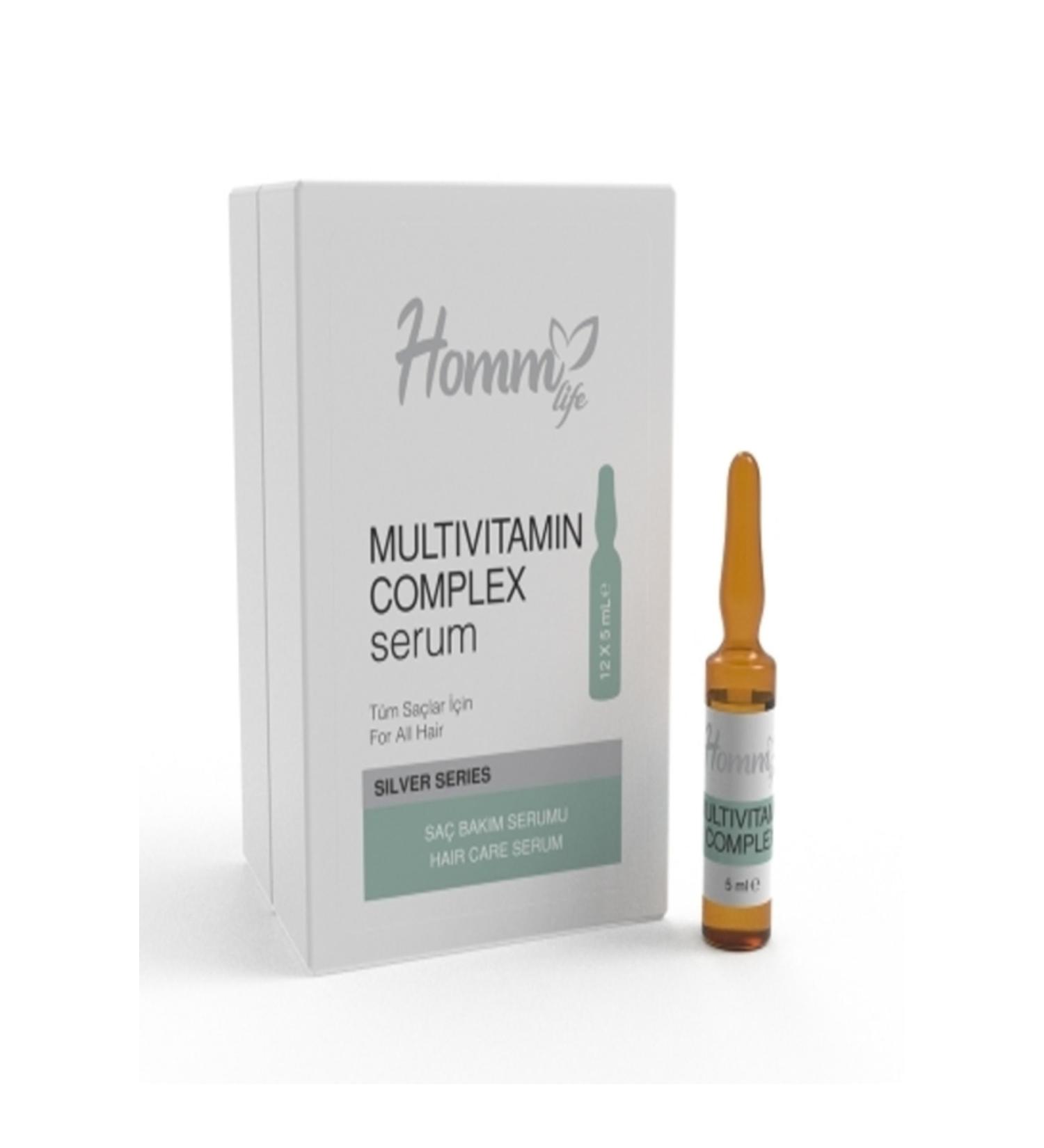 Homm Life Multivitamin Complex Serum 12x5 Ml