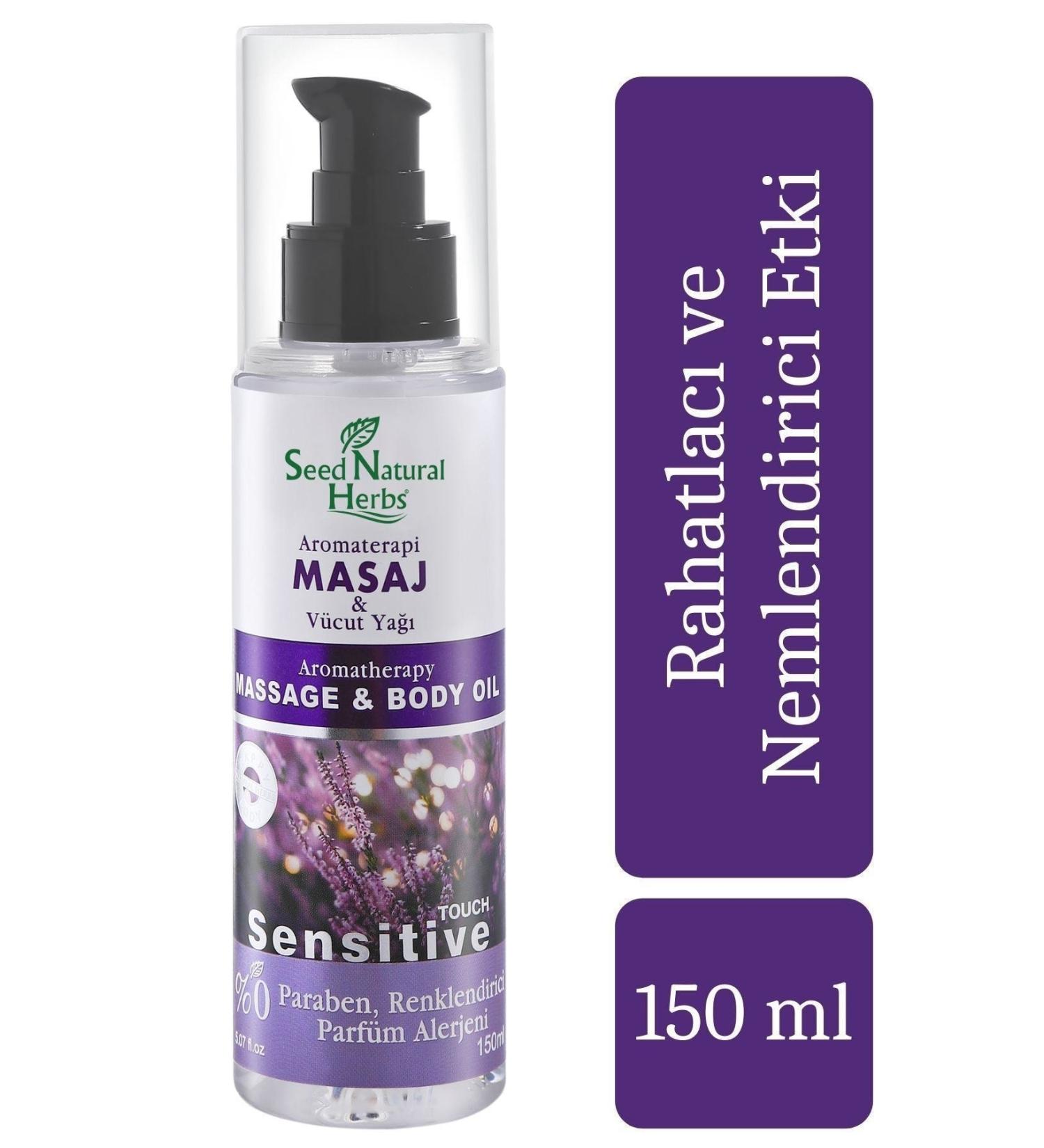 Seed Natural Herbs Aromatherapy Massage Body Oil 150 ml 8681137004271