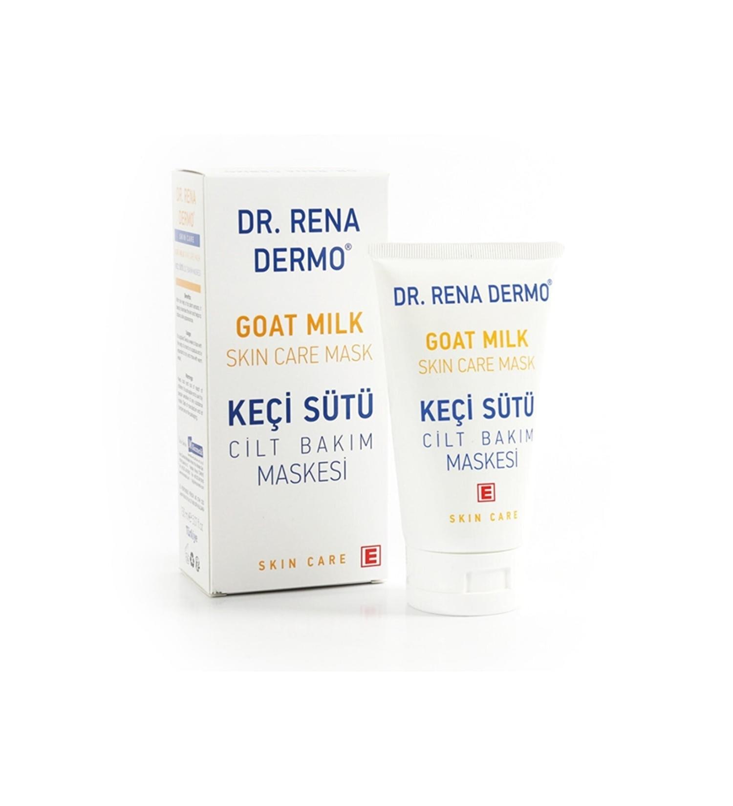 Dr.Rena Dr Rena Dermo Skin Care Mask Goat Milk Dr. Rena Dermo 150 ml - Buy Online on GoSupps.com