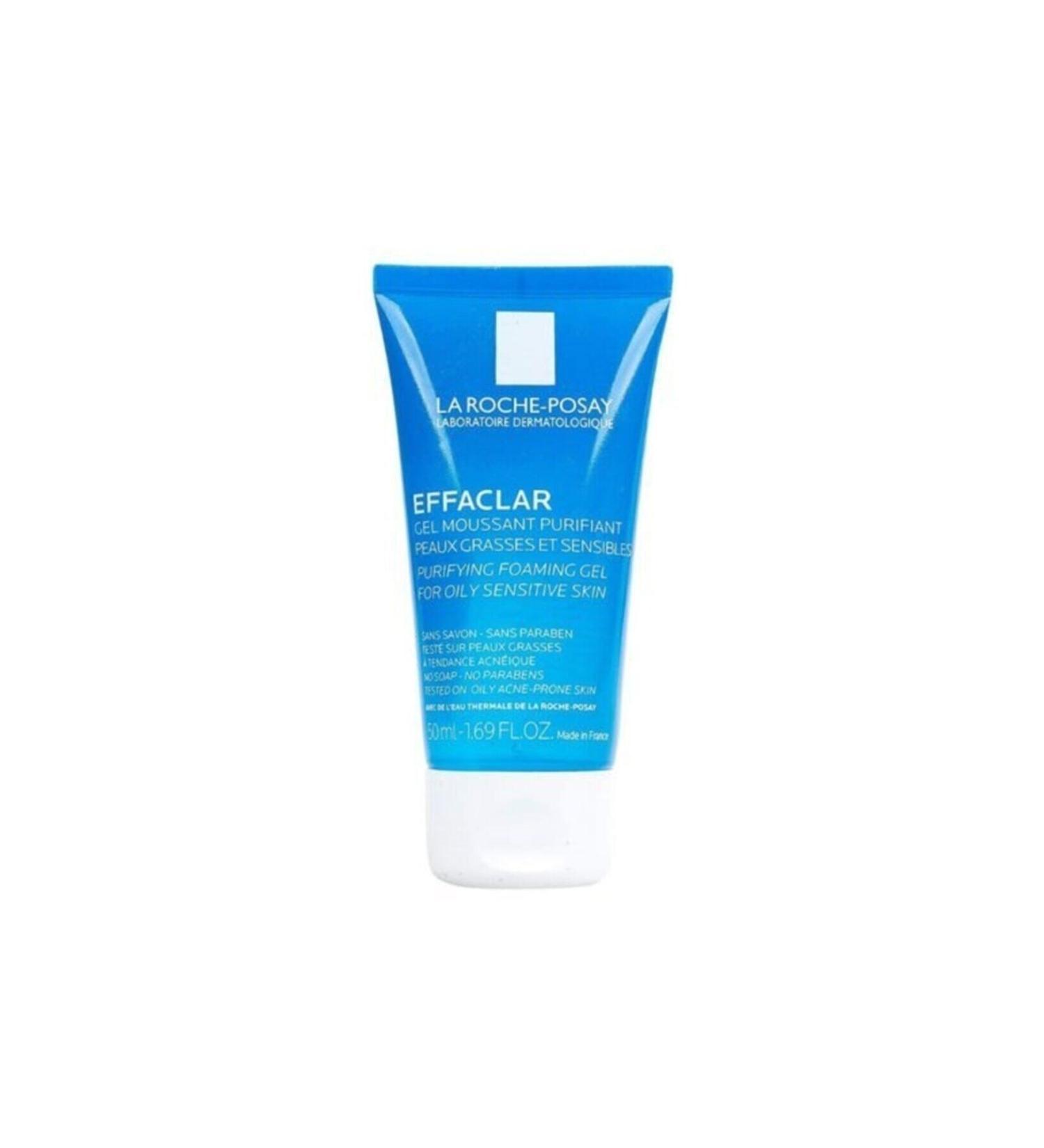 La Roche Posay Effaclar Cleansing Gel 50 Ml - Oily and Acne Prone Skin 3337872414961