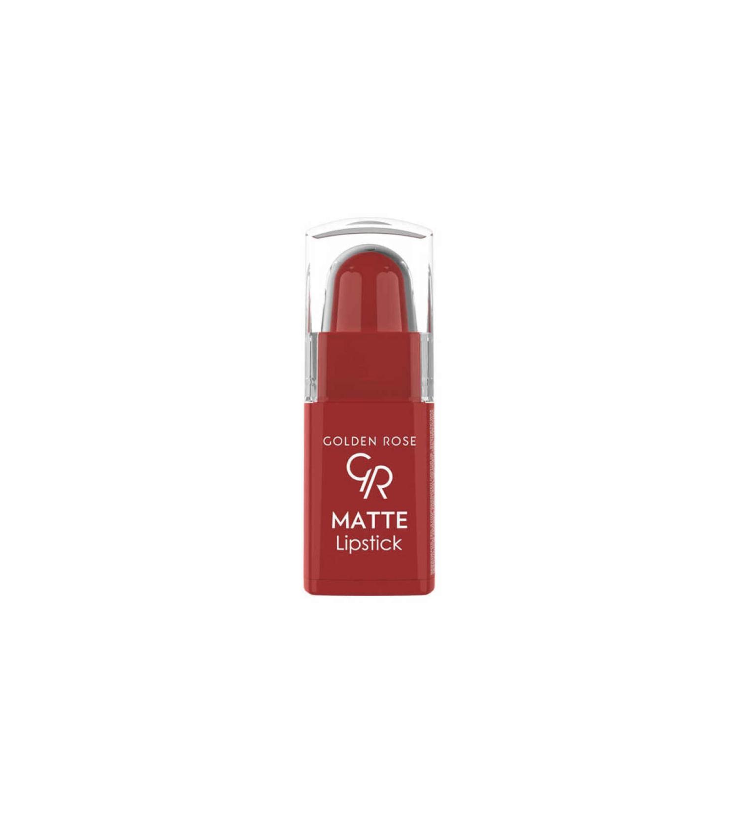 Golden Rose Matte Lipstick Mini Ruj No:18