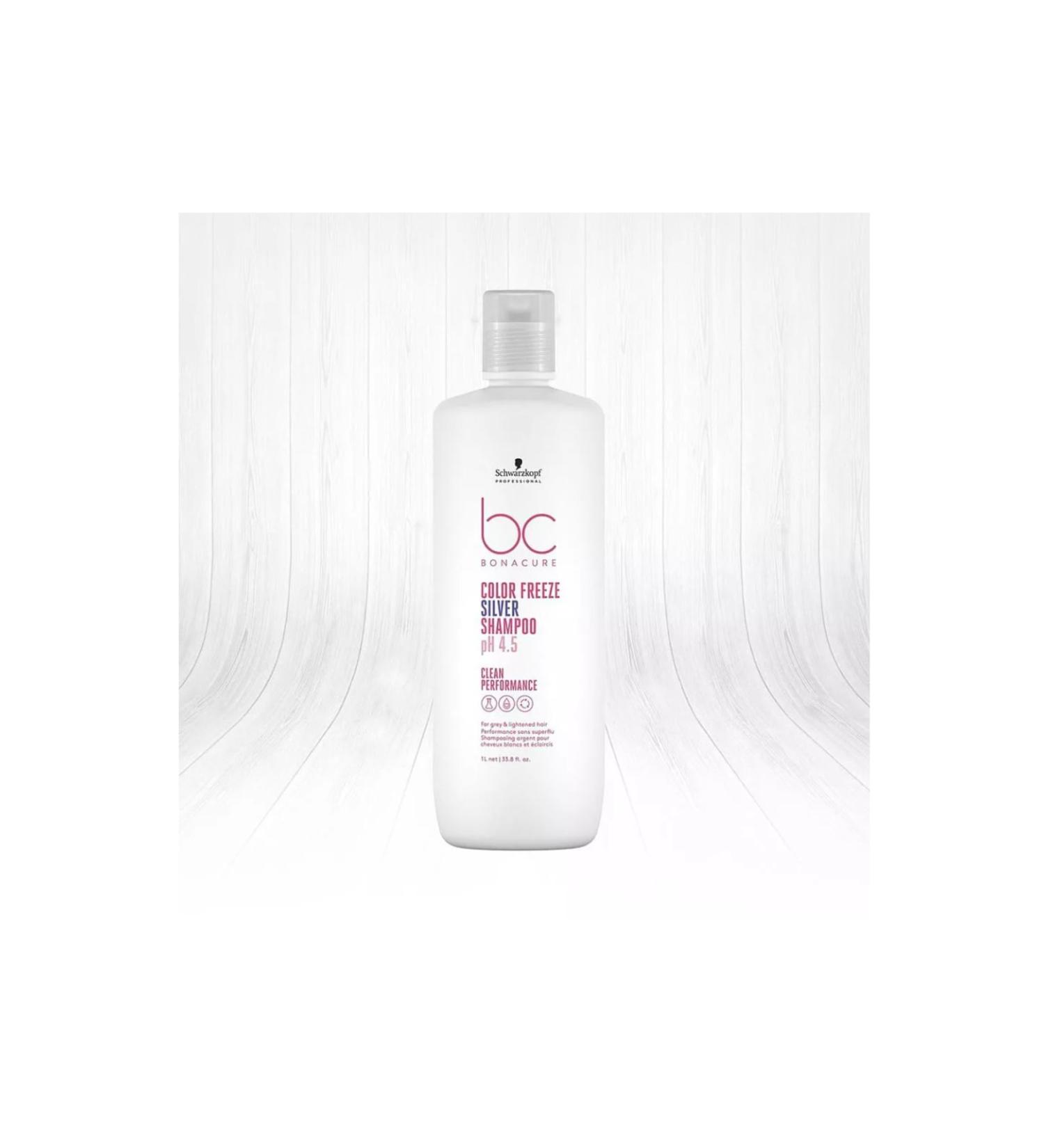 Schwarzkopf Bc Bonacure Color Freeze Ph 4.5 Color Protection Silver Shampoo 1000 Ml - Buy Online on GoSupps.com