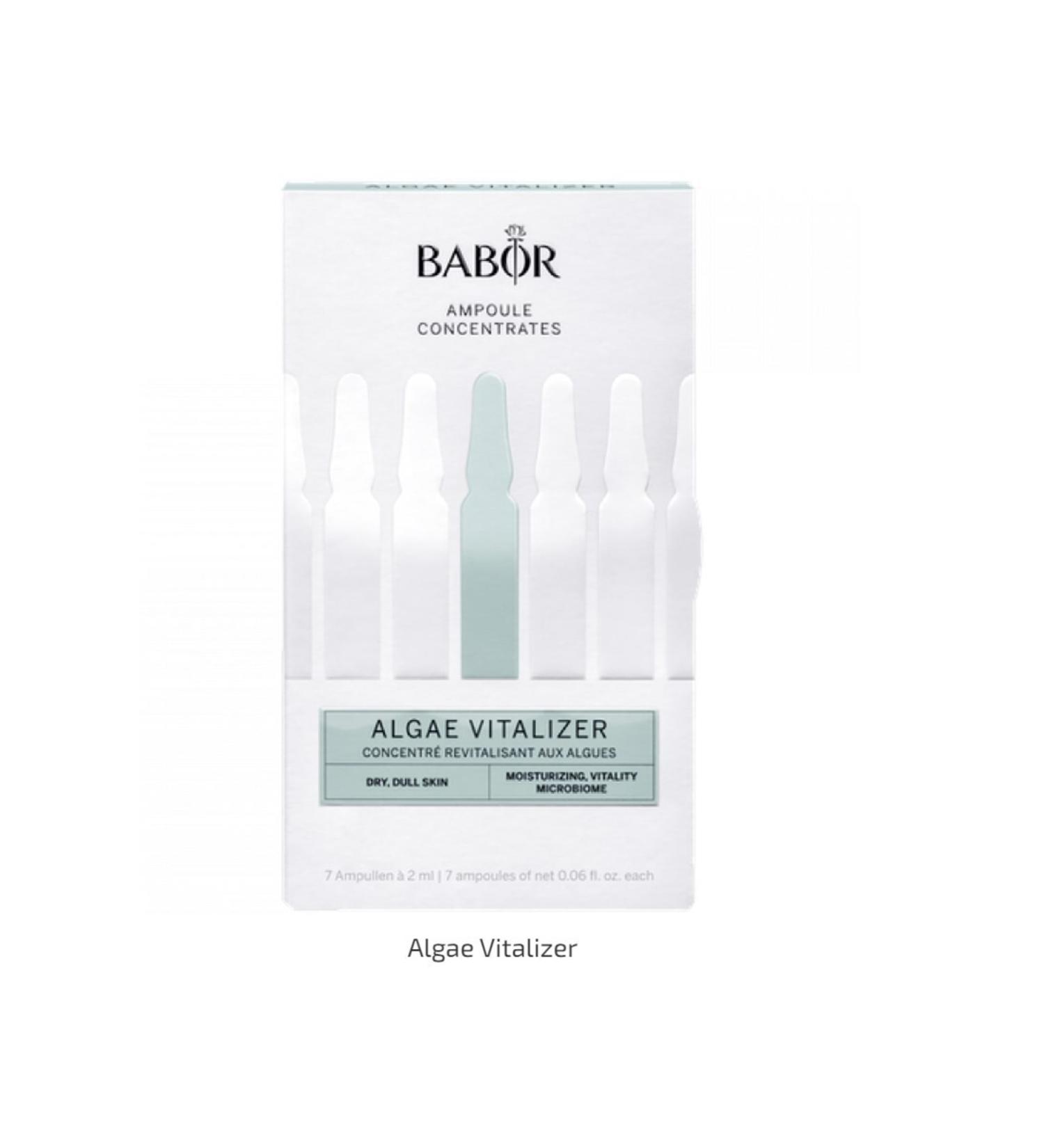 BABOR Algae Vitalizer Ampoule Revitalizing and Moisturizing Effective Ampoule Concentrate 7x2 Ml - Buy Online on GoSupps.com