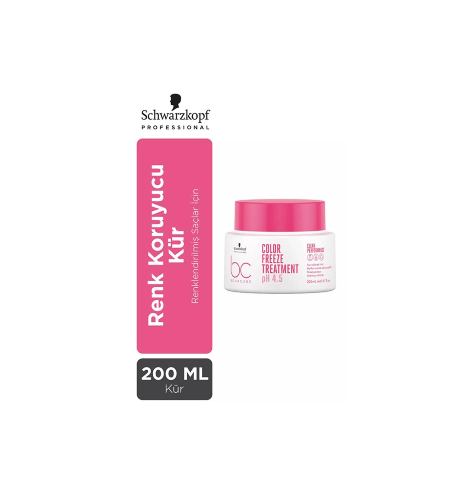 Schwarzkopf Bc Bonacure Color Freeze Ph 4.5 Color Protecting Vegan Hair Mask 200 Ml - Buy Online on GoSupps.com