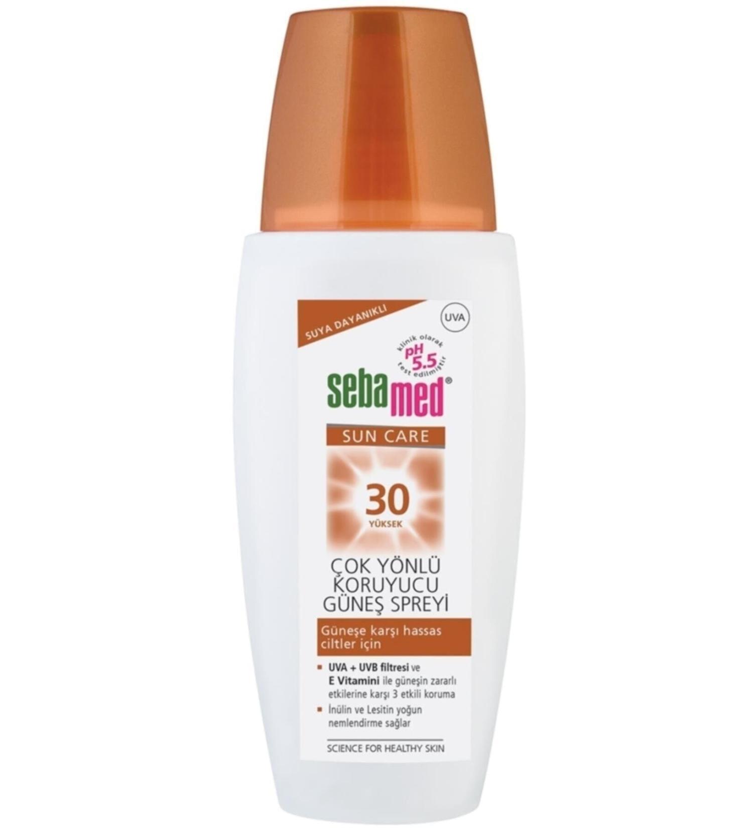 Sebamed Sun Care Versatile Water Resistant Spf 30 - Sun Spray 150 Mll.