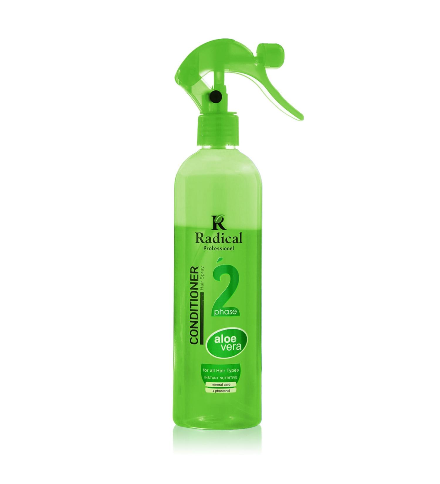 Radical Blow Dry Water 400 ml Green Water Liquid Hair Conditioner Aloe Vera