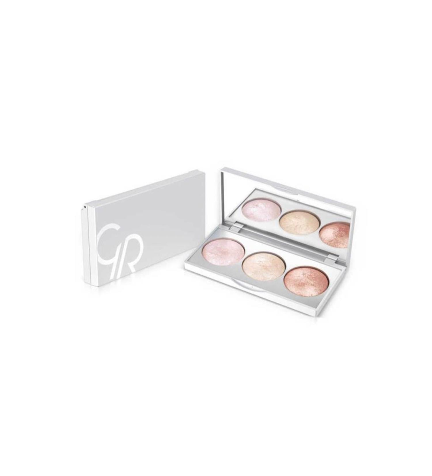 Golden Rose Strobing Highlighter Palette