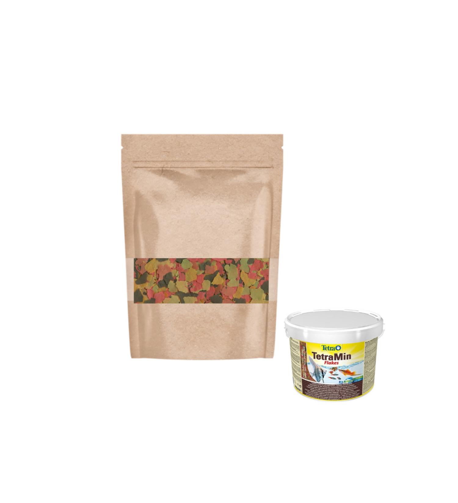 Tetra Min Flake Food 250 Gr. Fish Food (OPEN)
