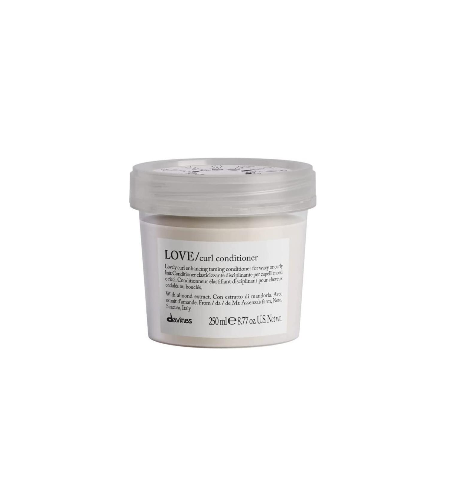 Davines Love Curl For Wavy And Curly Hair Curl Enhancing Natural Vegan Conditioner 250 Ml. - Buy Online on GoSupps.com