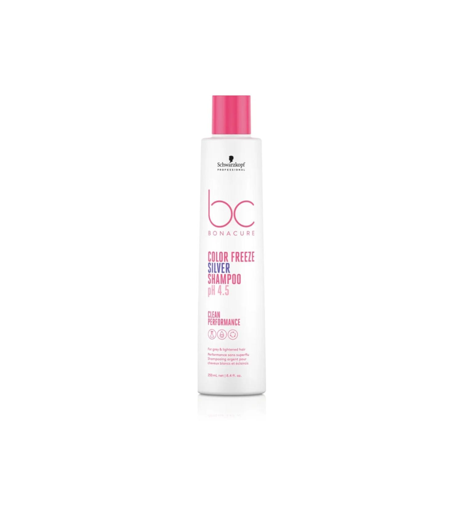 Schwarzkopf Bc Bonacure Color Freeze Ph 4.5 Silver Shampoo for Light Hair 250 Ml - Buy Online on GoSupps.com