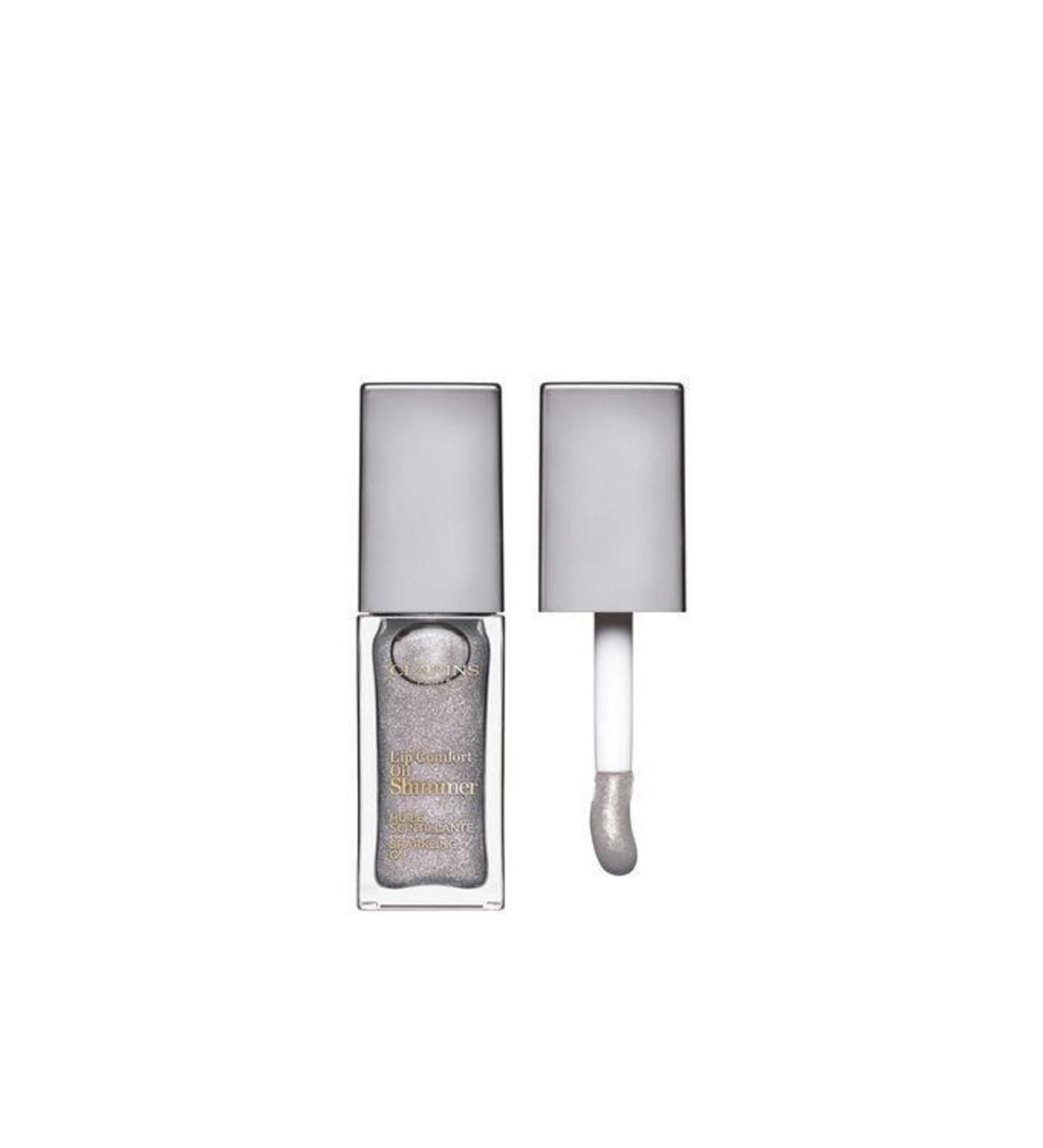 Clarins Lip Comfort Oil Shimmer 01 Sequin Flares Shine Lip Oil - Buy Online on GoSupps.com