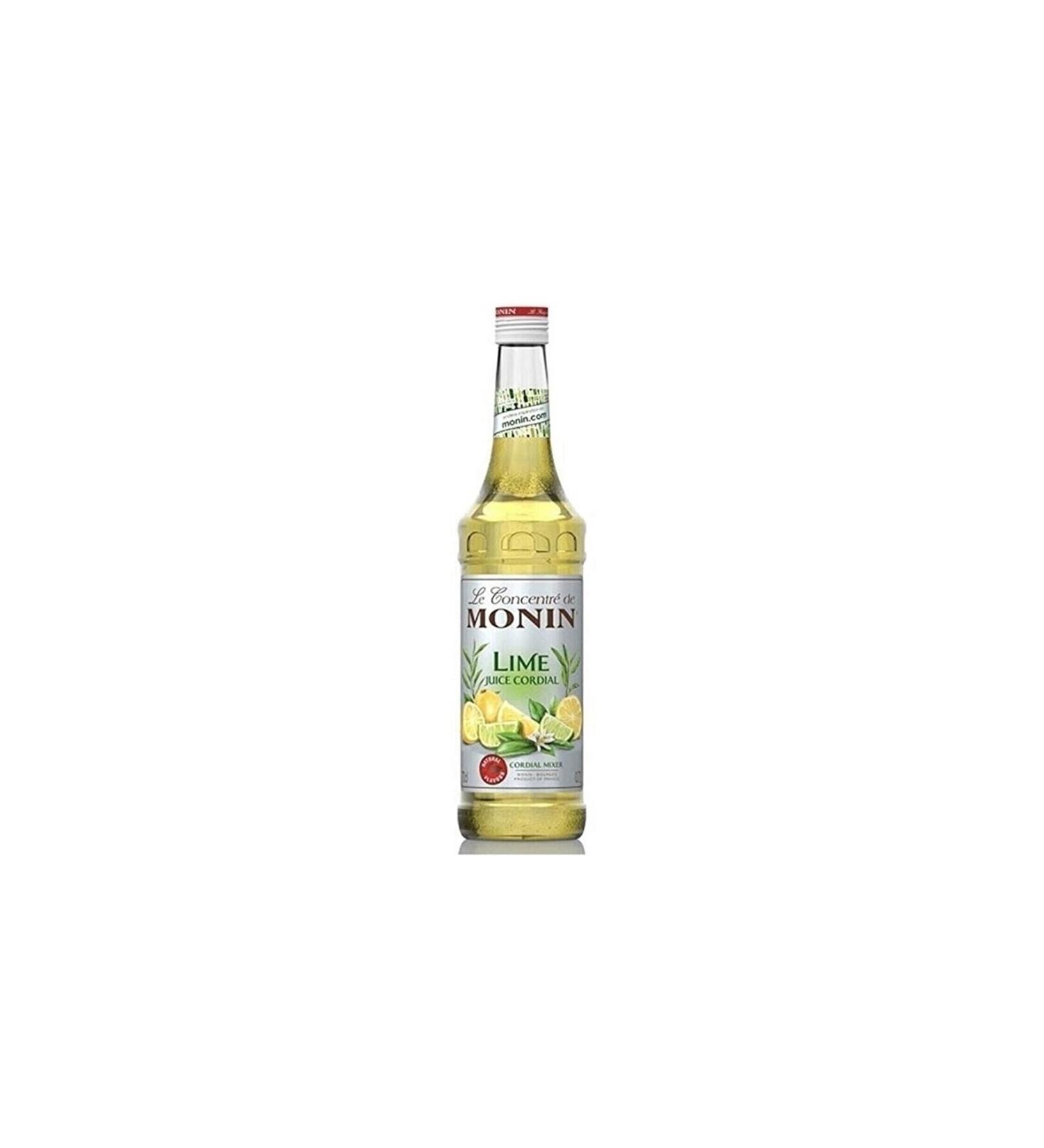 Monin Lime Juice Cordial Green Lemon Syrup 700 Ml