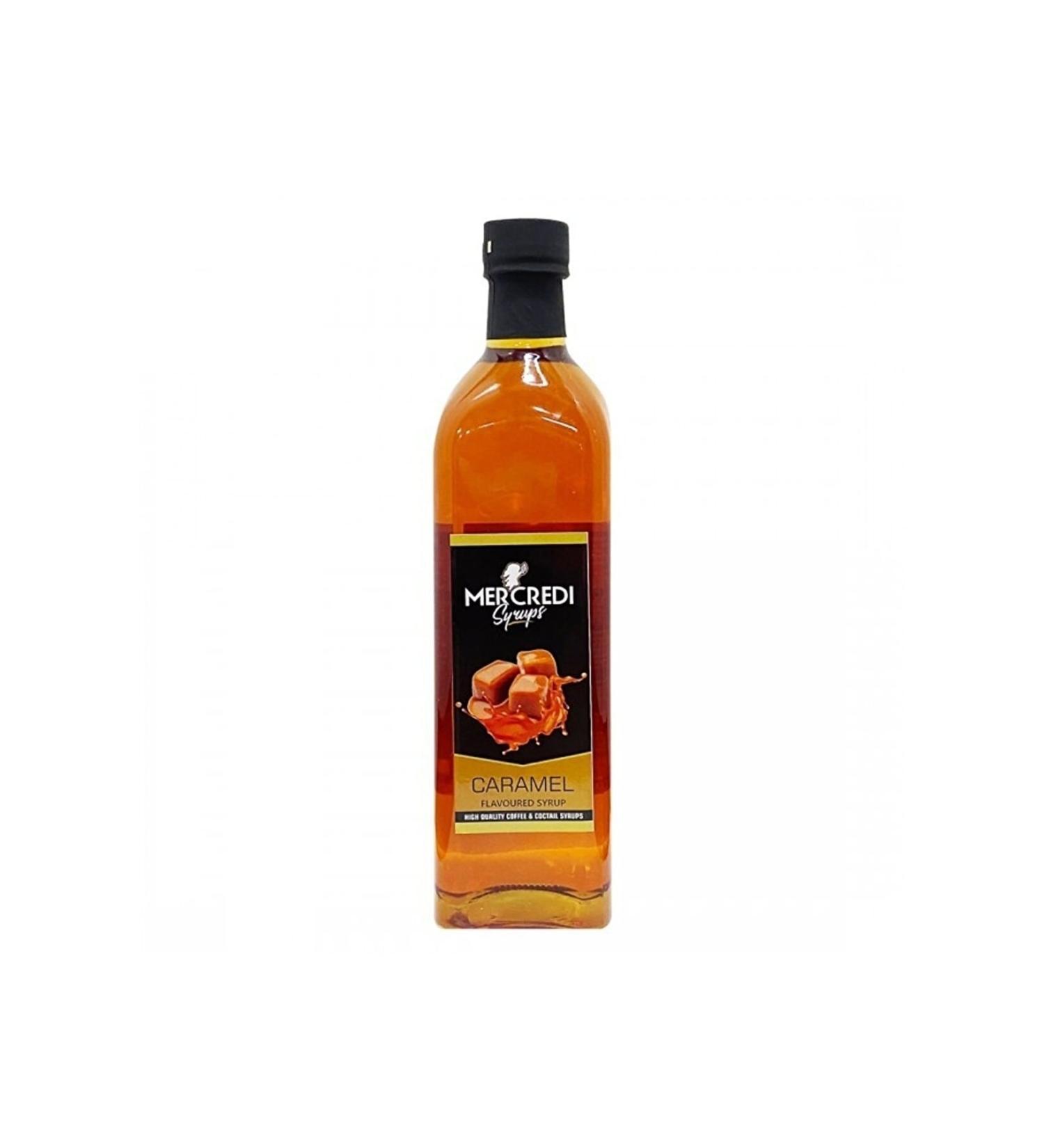 MERCREDI Caramel Caramel Coffee and Cocktail Syrup 750 ml