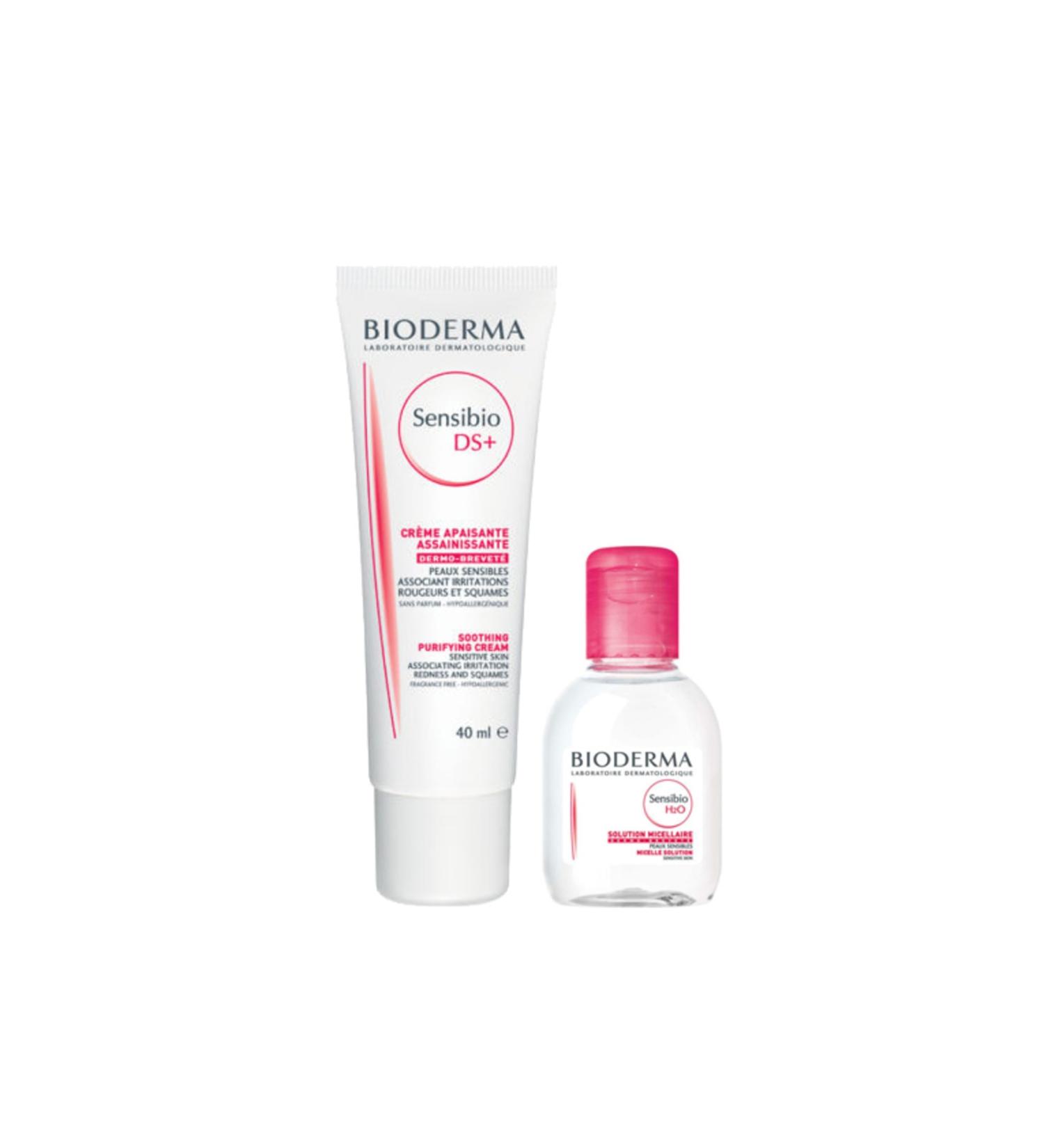 Bioderma Sensibio Ds Cream 40ml Sensibio H2o 100 Ml