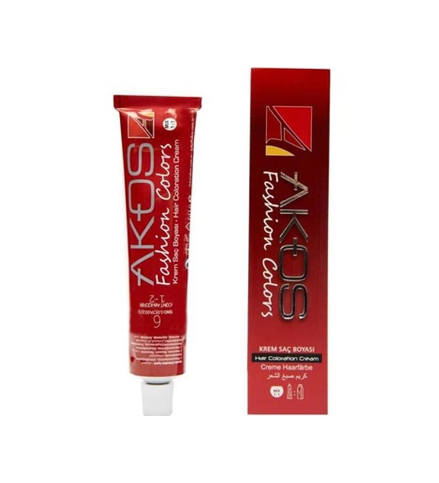 AKOS Light Ash Blonde Color Hair Dye No 9.1