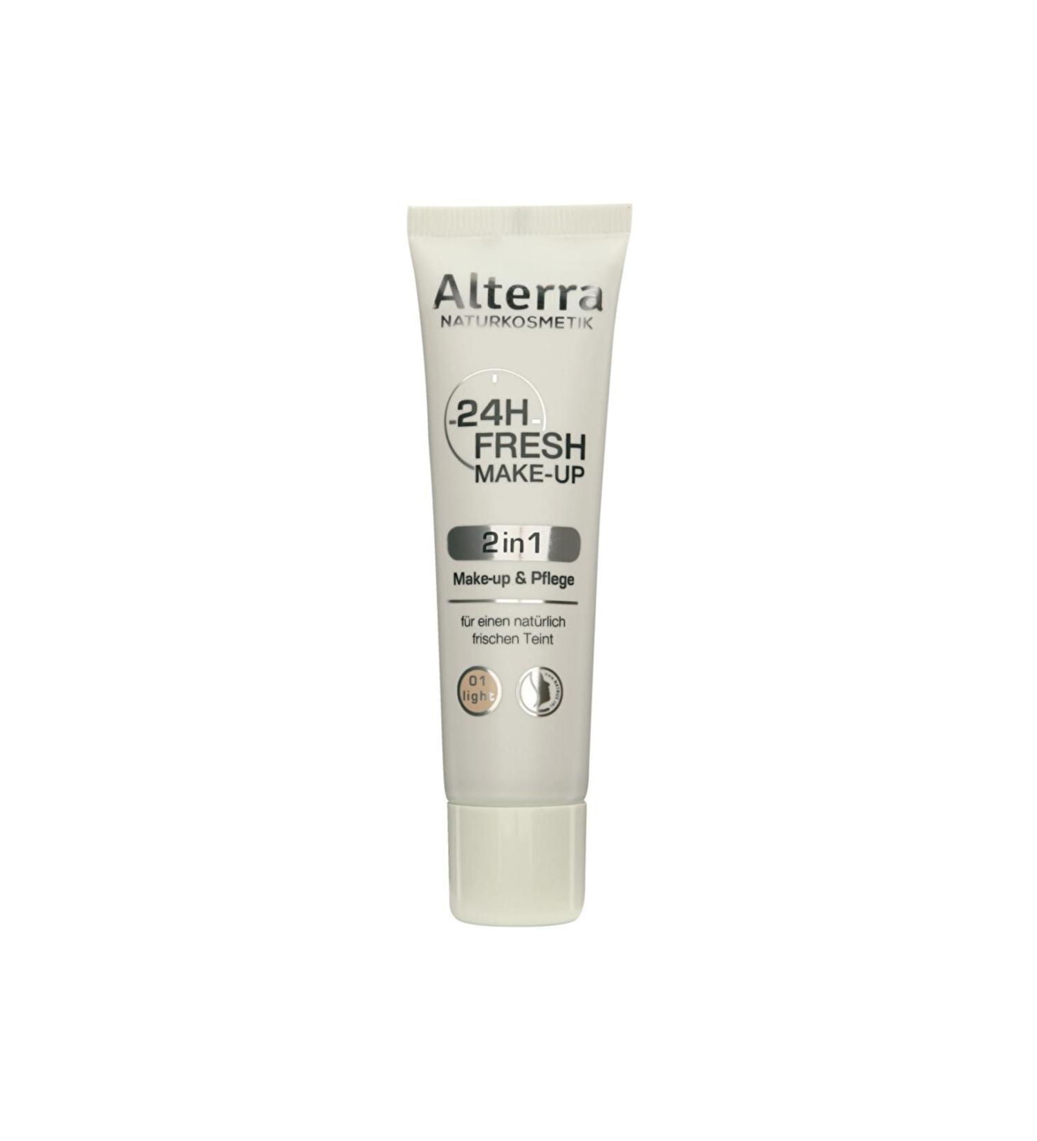 Alterra Foundation 24 Fresh 01 Light 30 ml - Buy Online on GoSupps.com