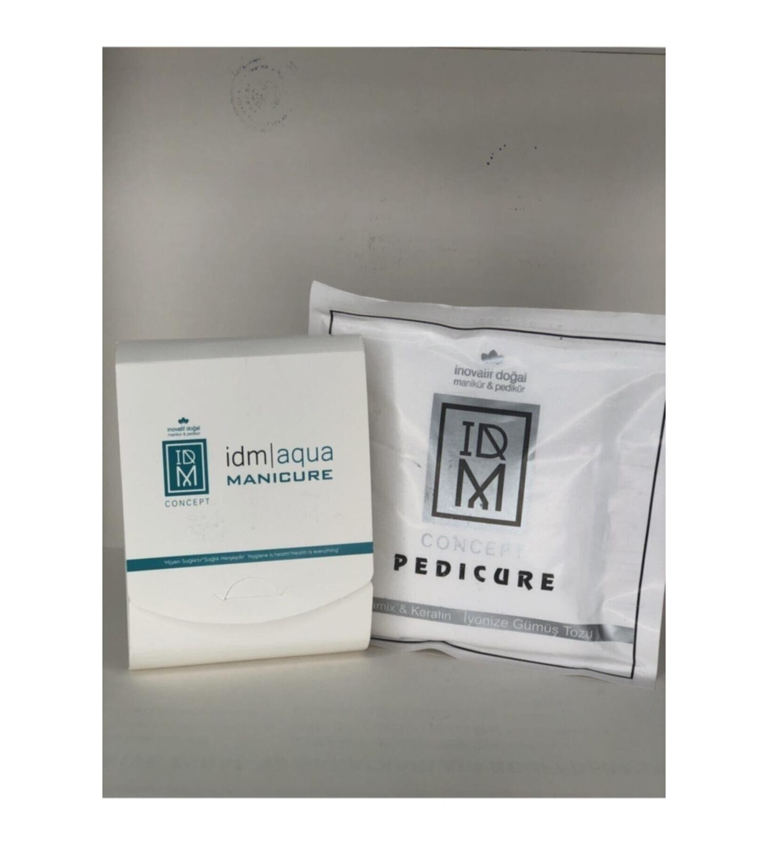 IDM Pedicure Foot and Nail Care Mask