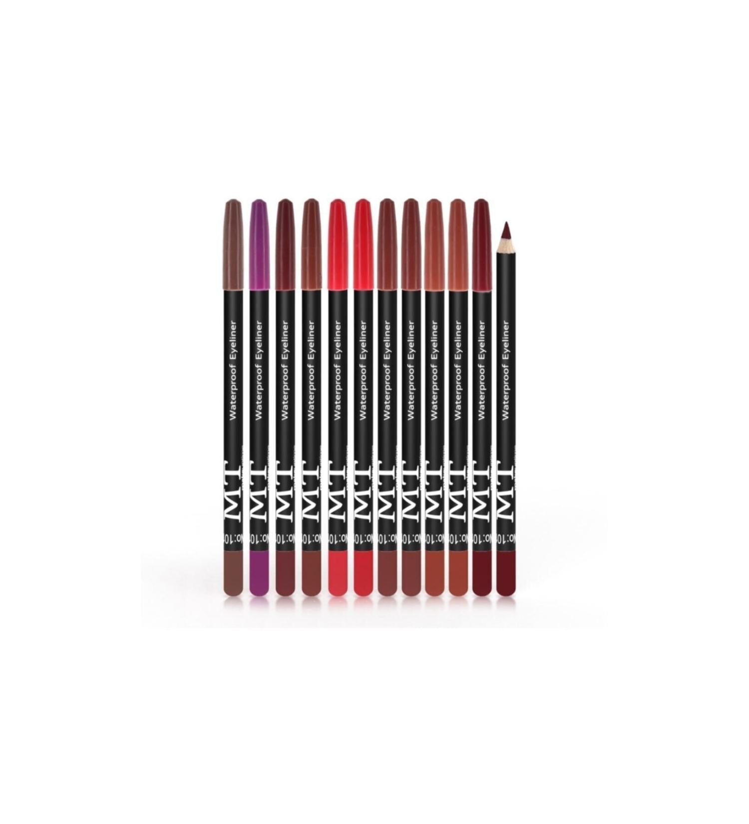 Makeuptime Waterproof Pencil Eyeliner Set 01