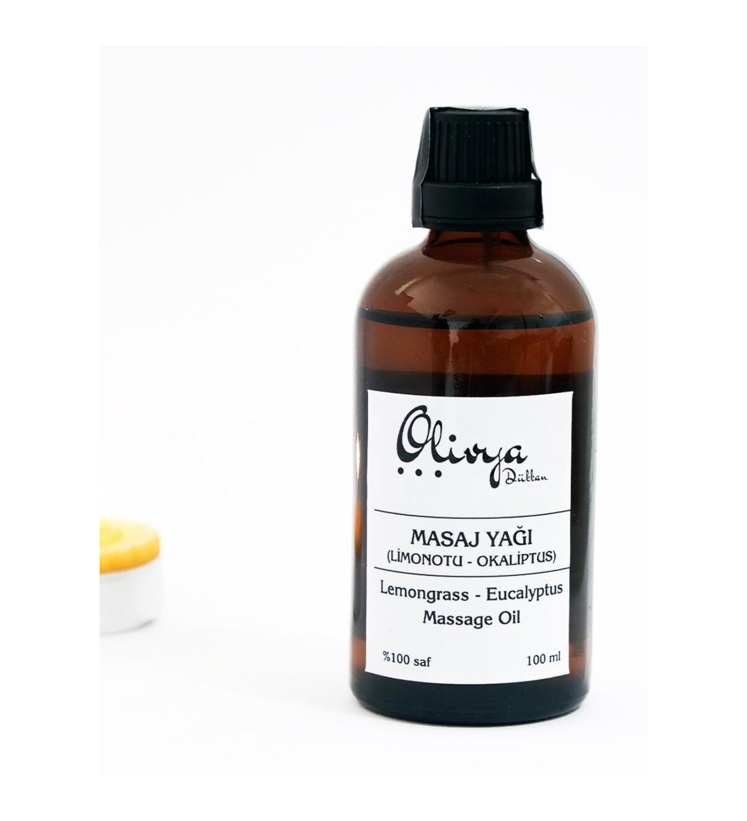 Olivya Dukka Massage Oil (lemongrass-eucalyptus)