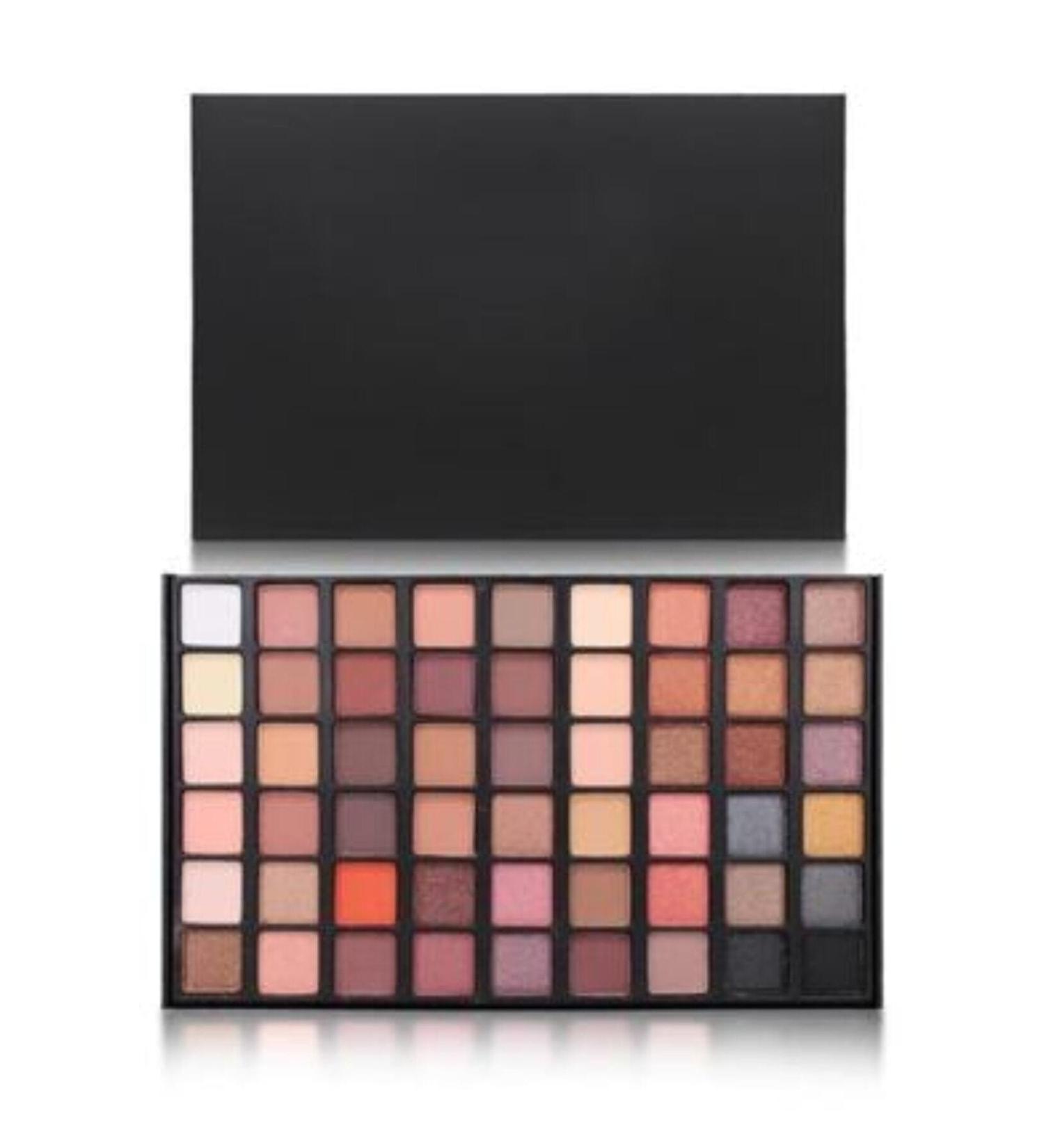 MUJGAN Black 54 Matte Pearlescent Eyeshadow Palette