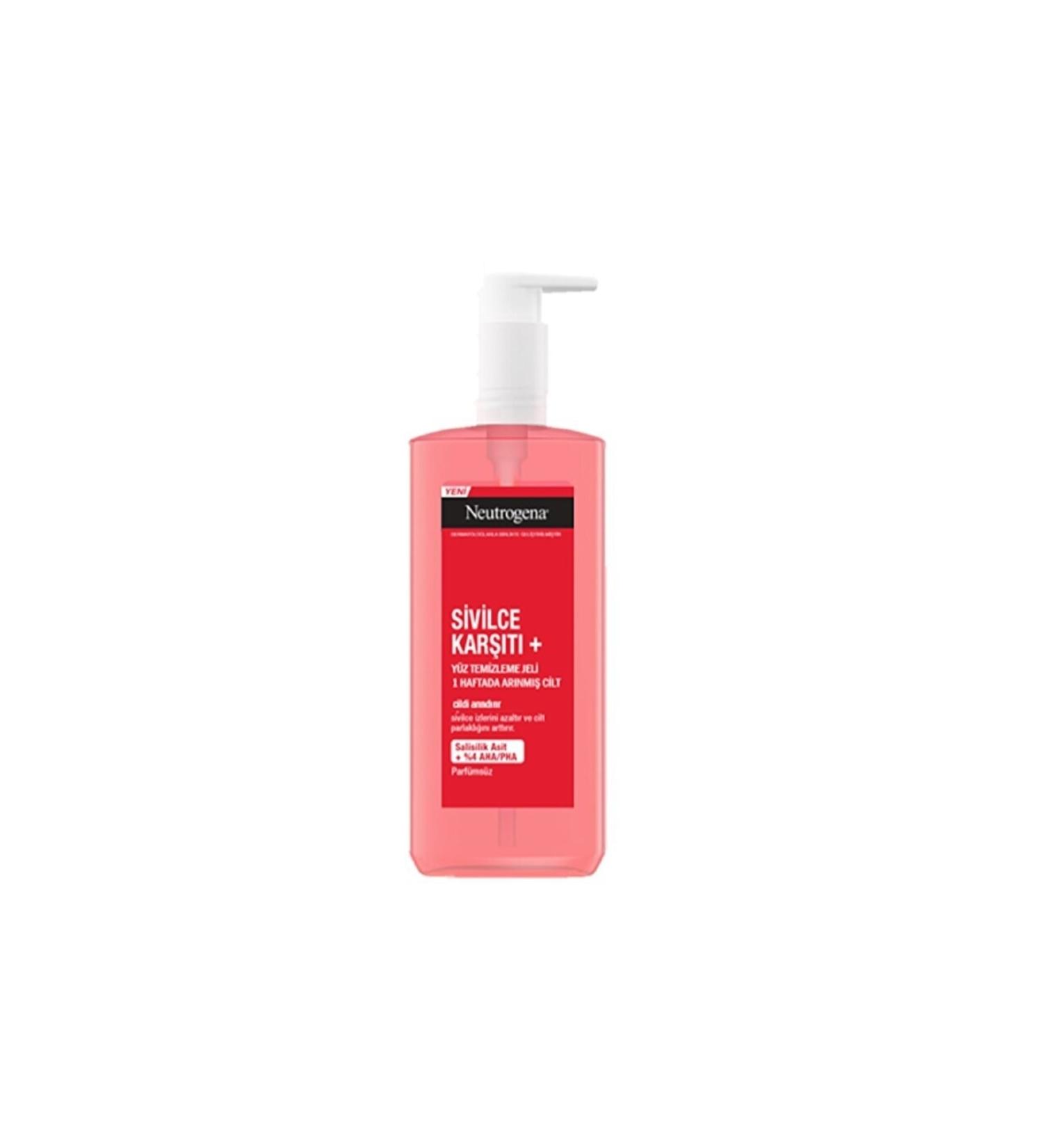 Neutrogena Anti-Acne Cleansing Gel 200 Ml - Buy Online on GoSupps.com
