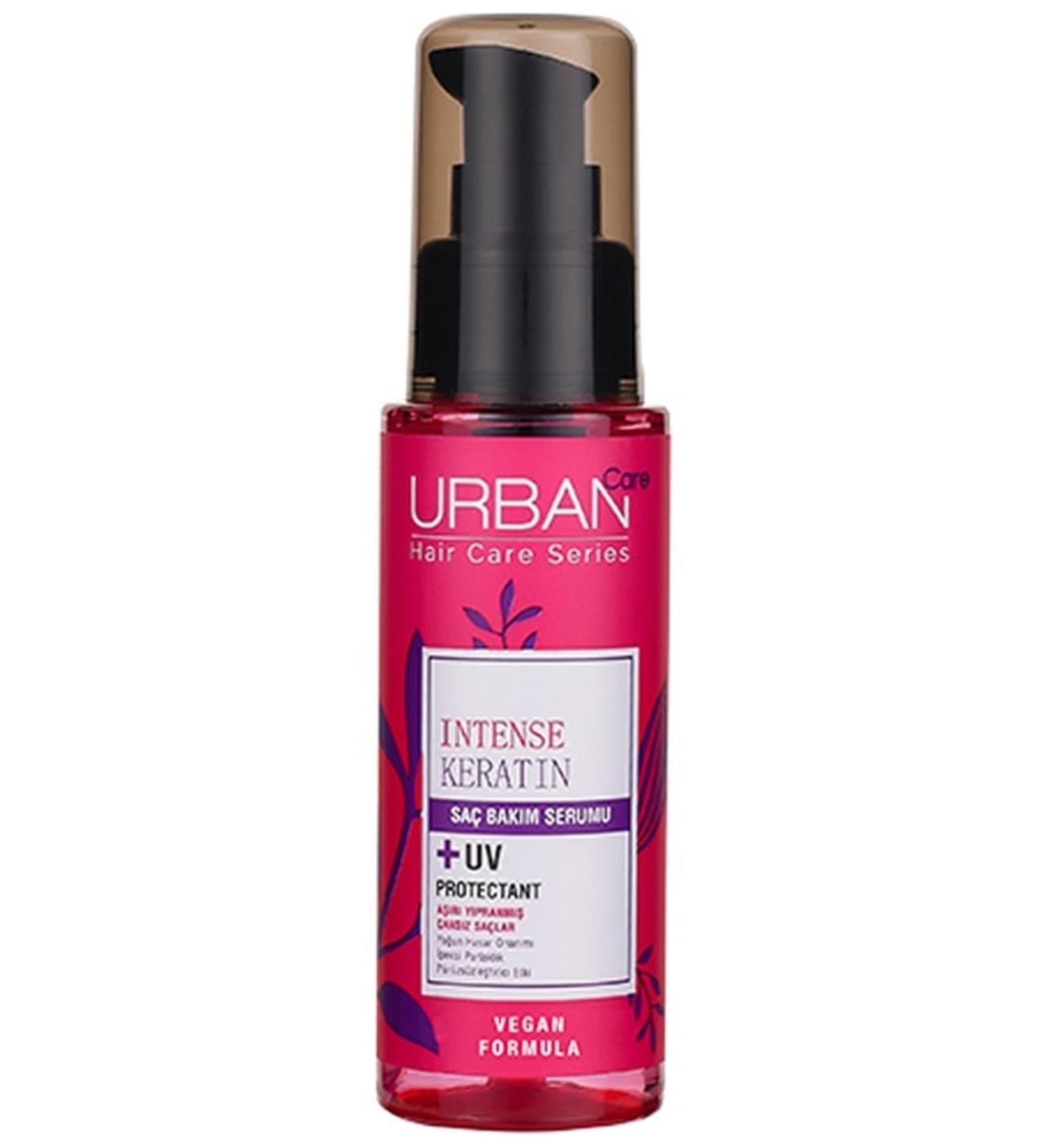 Urban Care Intense Keratin Damage Repair and Shine Hair Care Serum 75 Ml