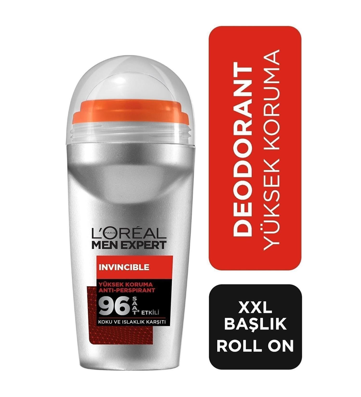 L'Oreal Paris Men Expert Invincible Super Anti Perspirant High Protection Men's Roll On 50_ml.