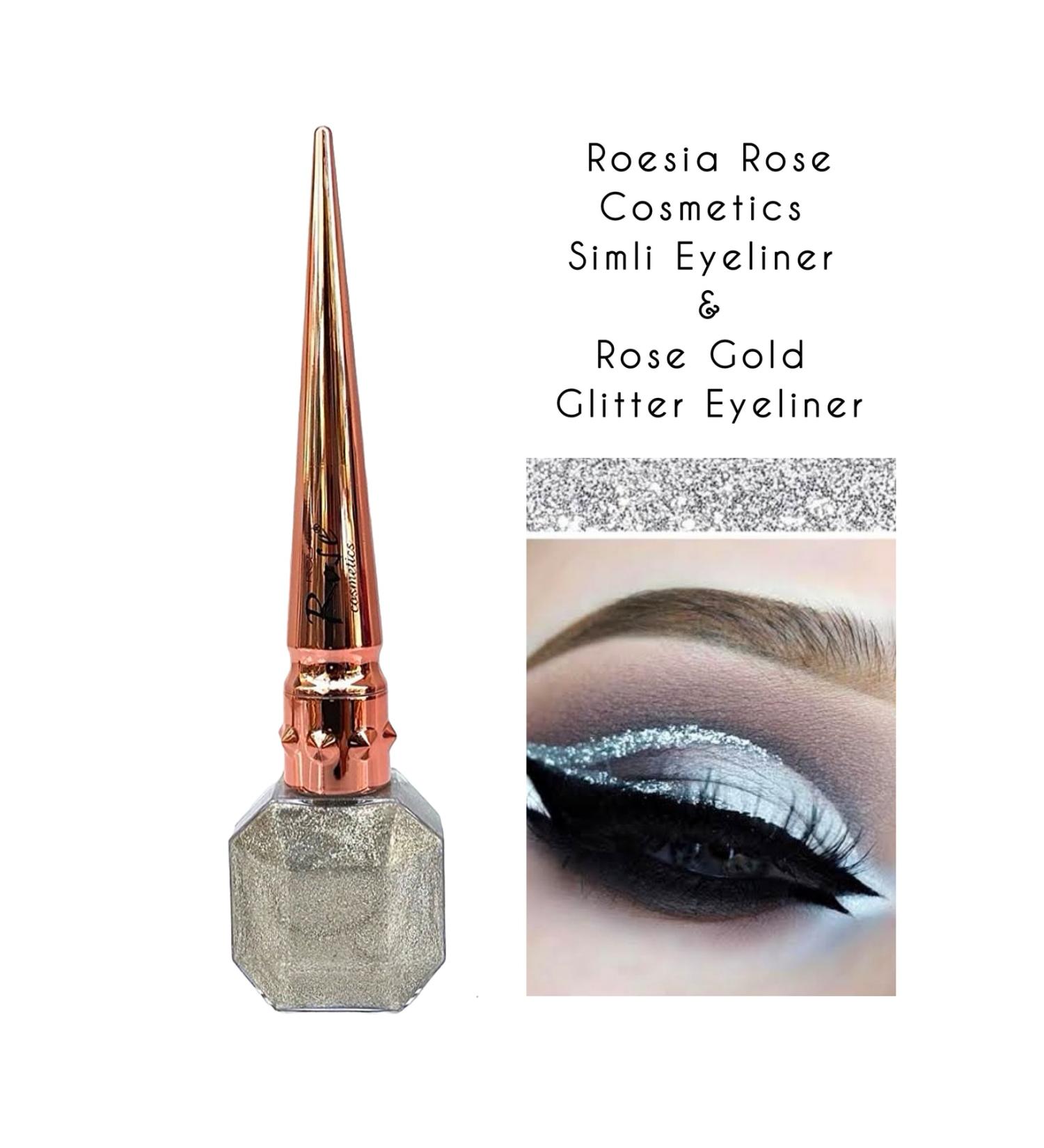 AILY COSMETICS Rose New Model Glitter Eyeliner & Glitter Eyeliner