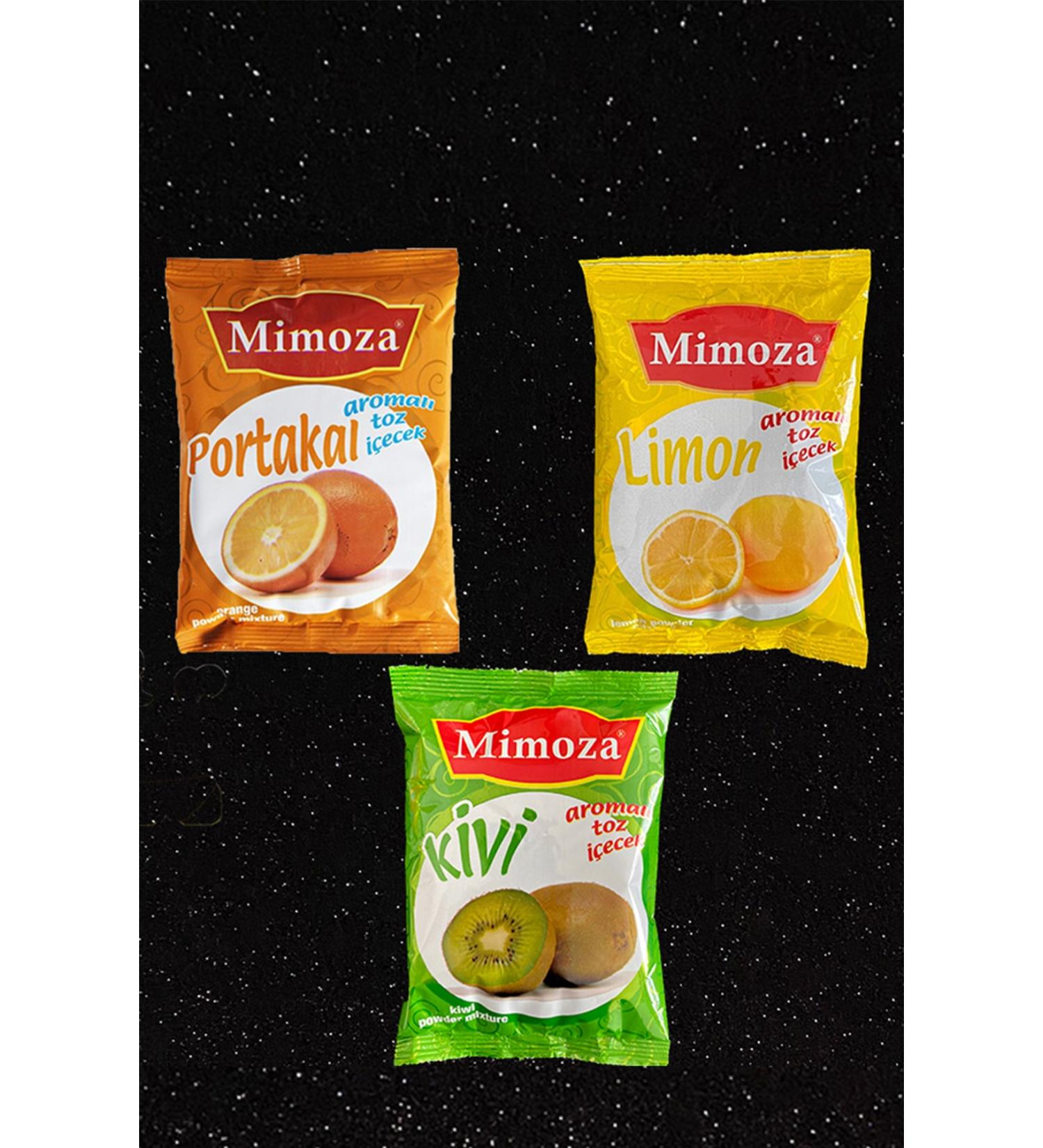 Mimosa Vitamin C Flu Tea Hot Powder Drink Oraleti Orange Lemon Kiwi Winter Fruit Tea Set of 3 750 Grams. - Buy Online on GoSupps.com