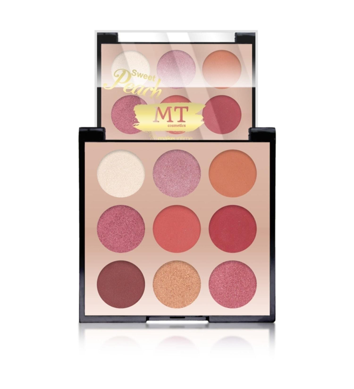 Makeuptime Square 9-Piece Eyeshadow Palette 01
