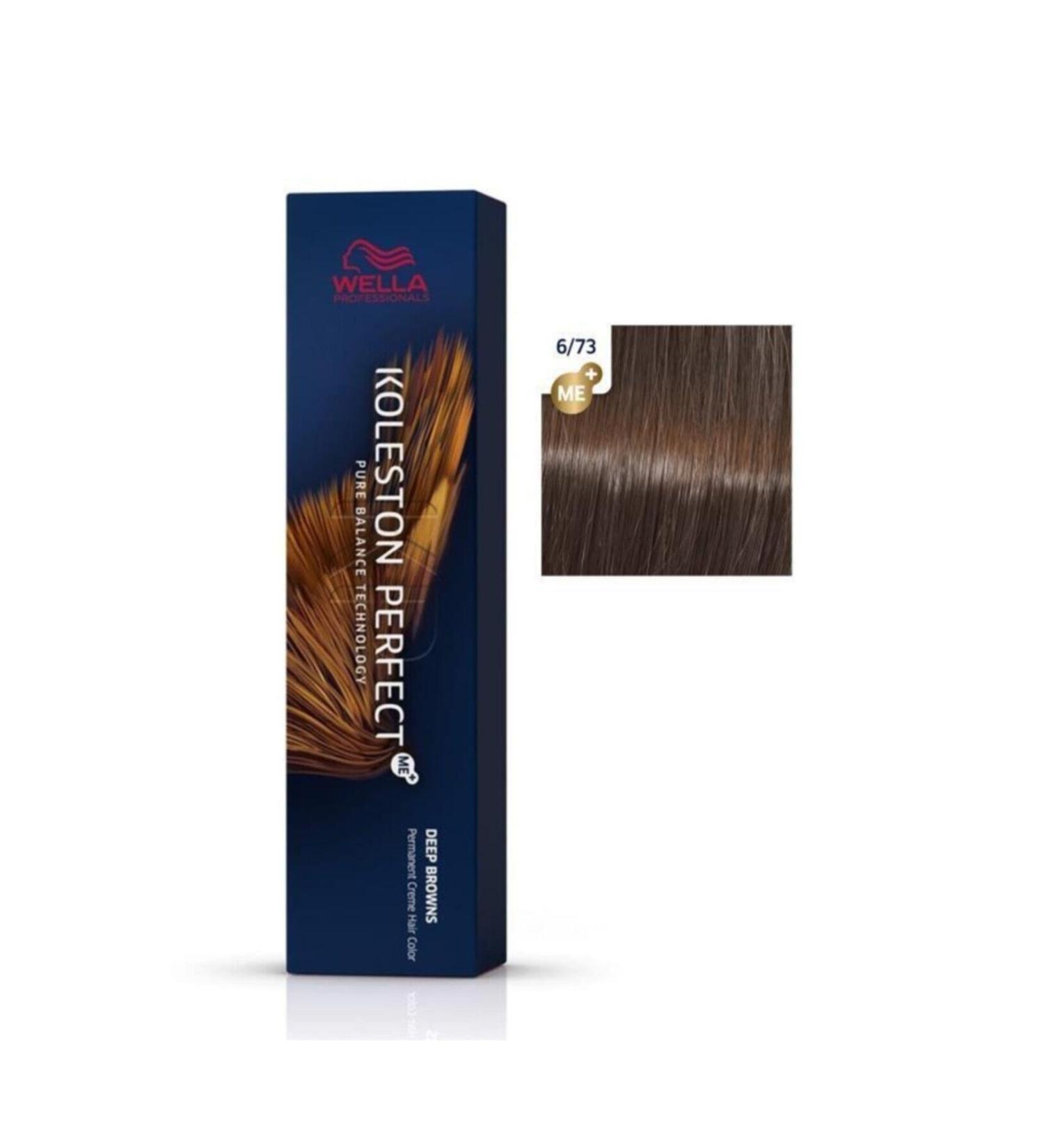 Wella Koleston Perfect Me+ Super Hair Dye 6/73 Moonlight Brown 60 Ml