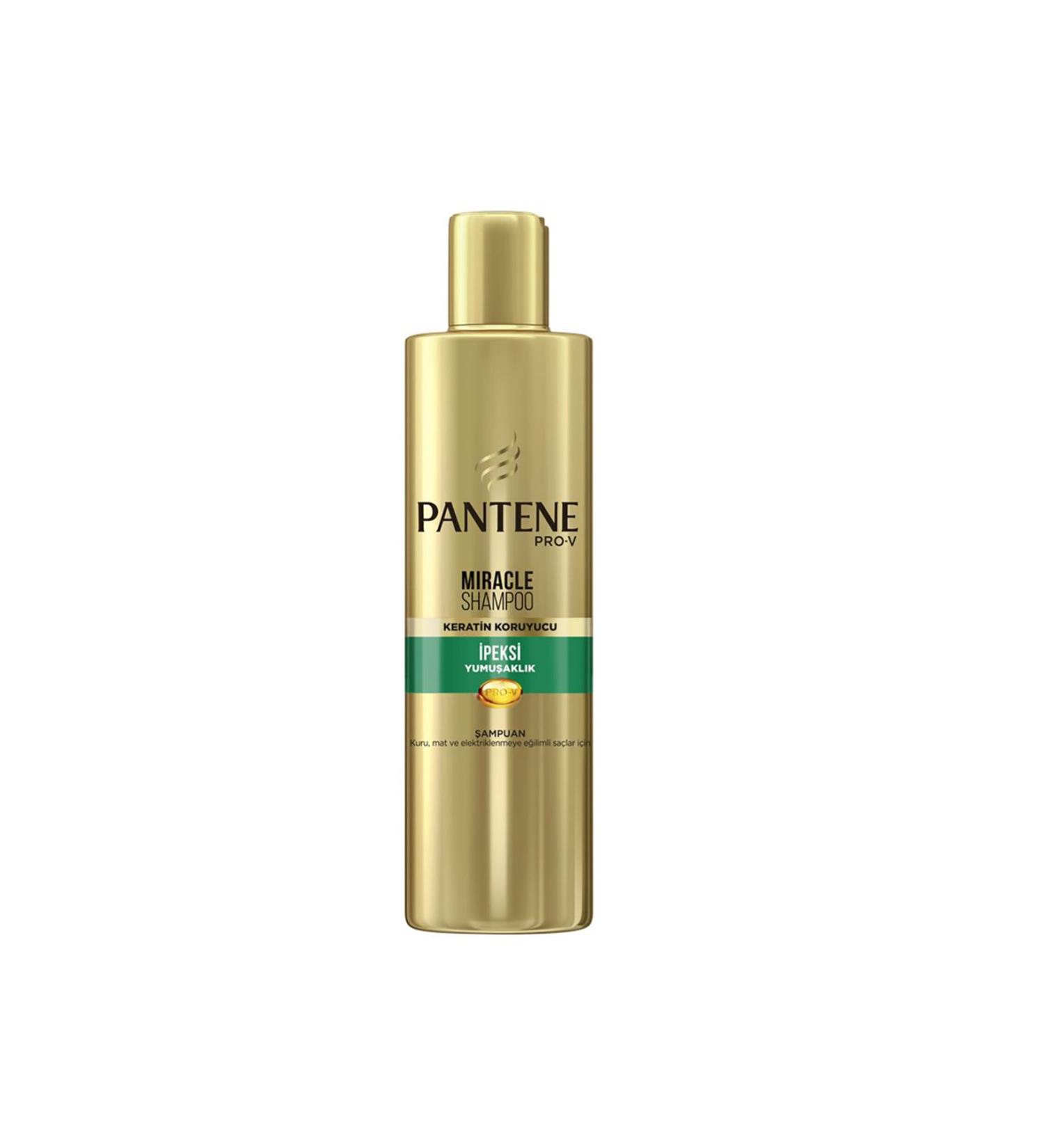 Pantene Miracle Shampoo Silky Softness Keratin Protective 250ml Frizz Prone Hair Shopping - Buy Online on GoSupps.com