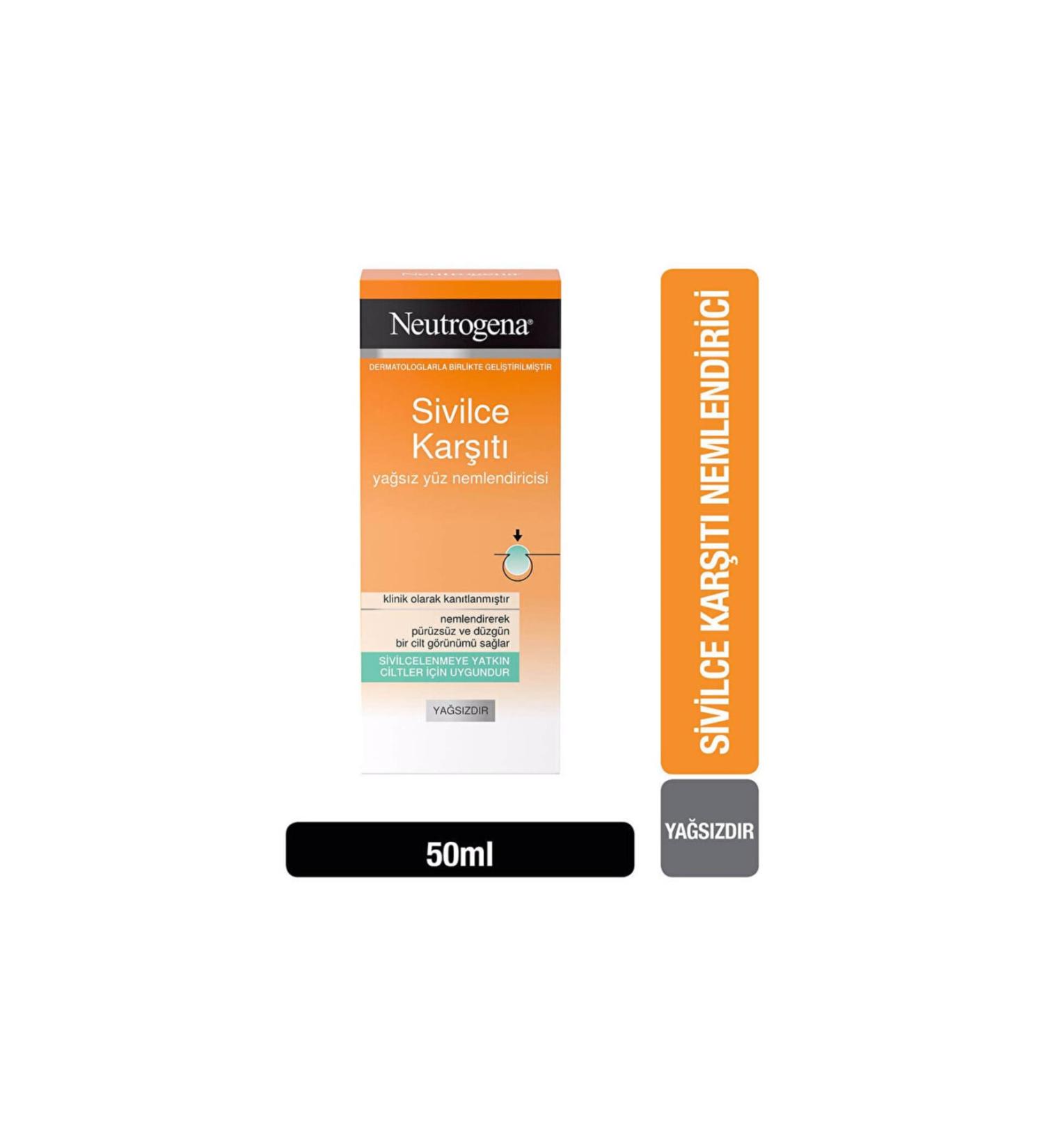 Neutrogena Moisturizer Visibly Clear Oil-Free 50 ml - Buy Online on GoSupps.com