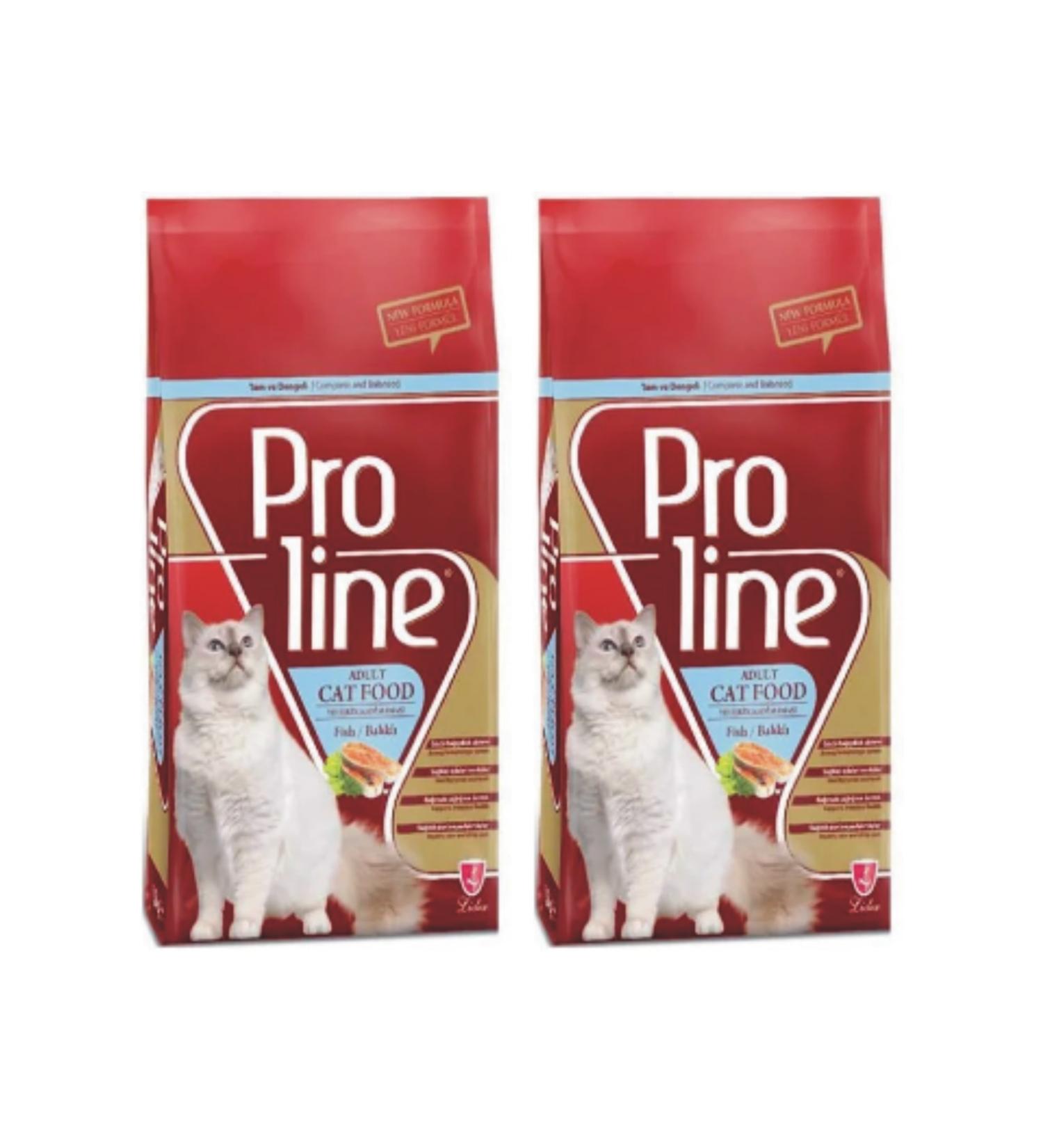 Proline Fish Adult Cat Food 2x1.5 kg