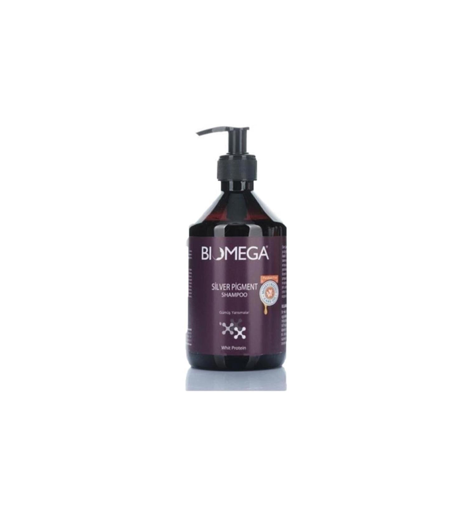 BIOMEGA Silver Pigment Shampoo 500 ml
