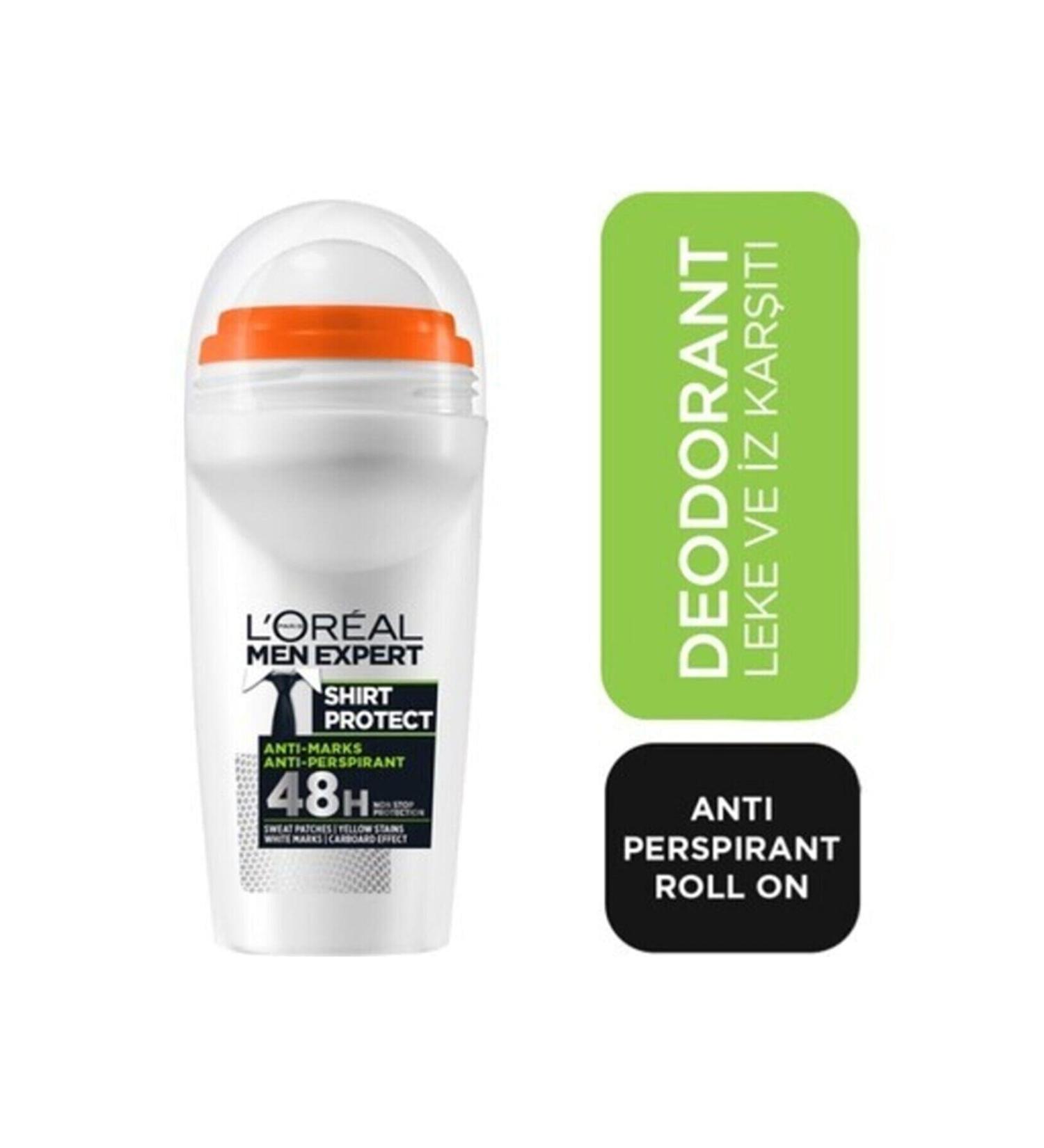 L'Oreal Paris Men Expert Carbon Protection Anti-Perspirant 5 in 1 Men's Roll On 50 Ml GK RN464