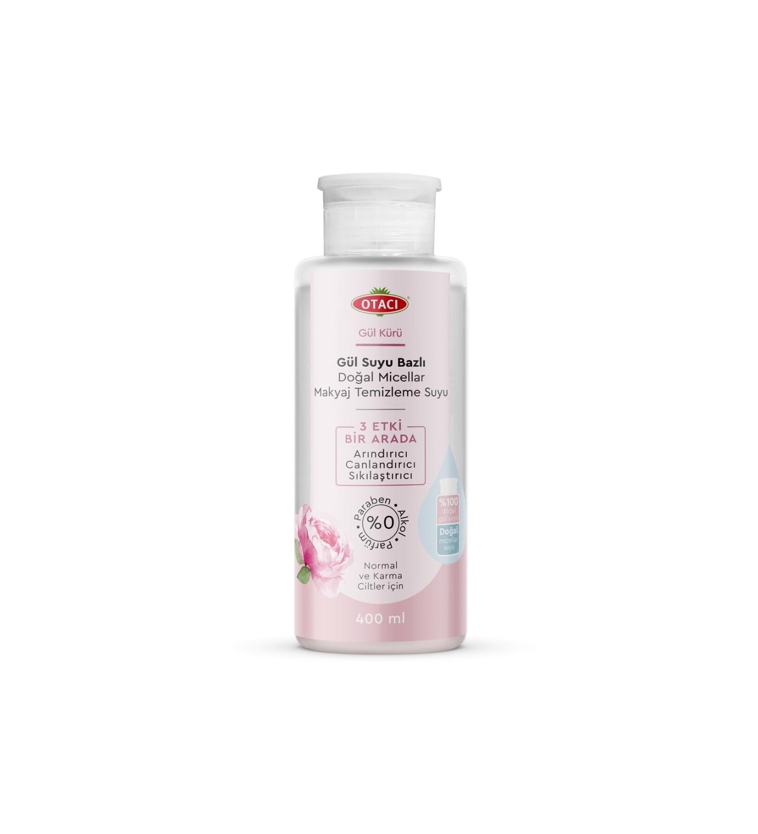 Otac Rose Cure Rose Water Base Make-Up Remover Water 400 ml - Buy Online on GoSupps.com