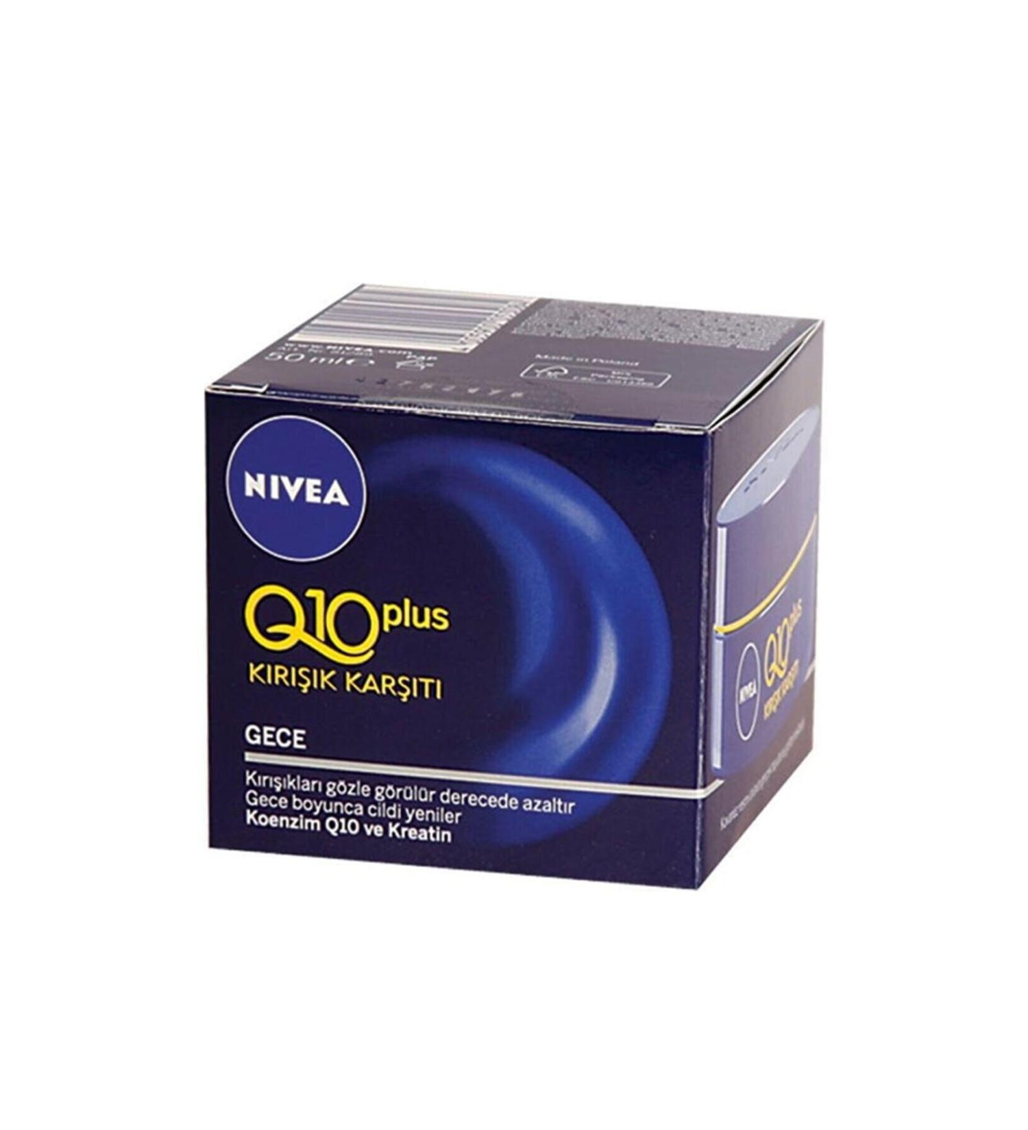NIVEA Ruya Q10 Plus Anti-Wrinkle Night Cream 50 ml