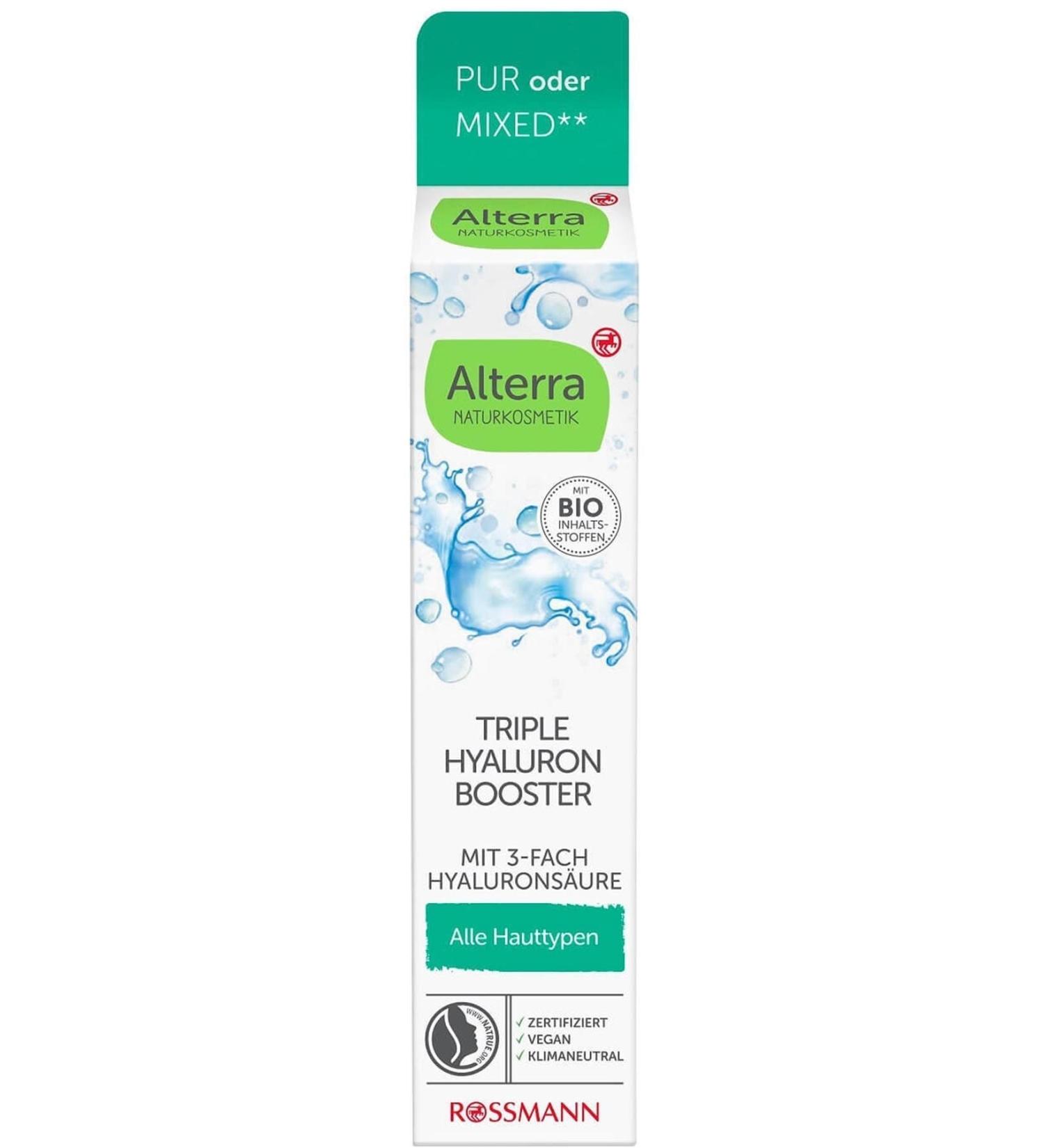 Alterra Brand: Face Serum Triple Hyaluron Booster 15 Ml Category: Skin Serum