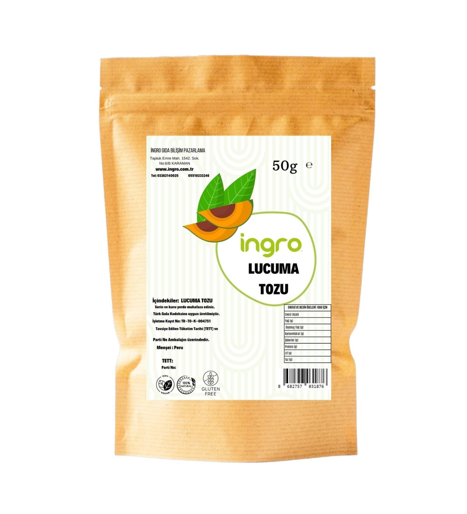 Ingro Lucuma Powder 50 G