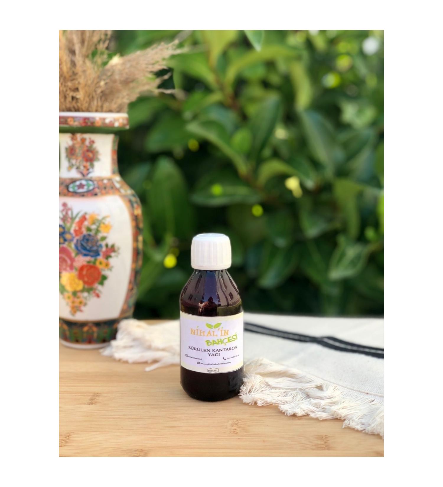 NIHALIN GARDEN Applying St. John's Wort Oil