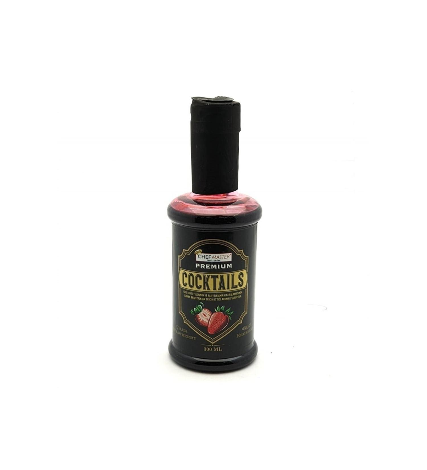 Chefmaster Cocktail Syrup Strawberry 300 Ml
