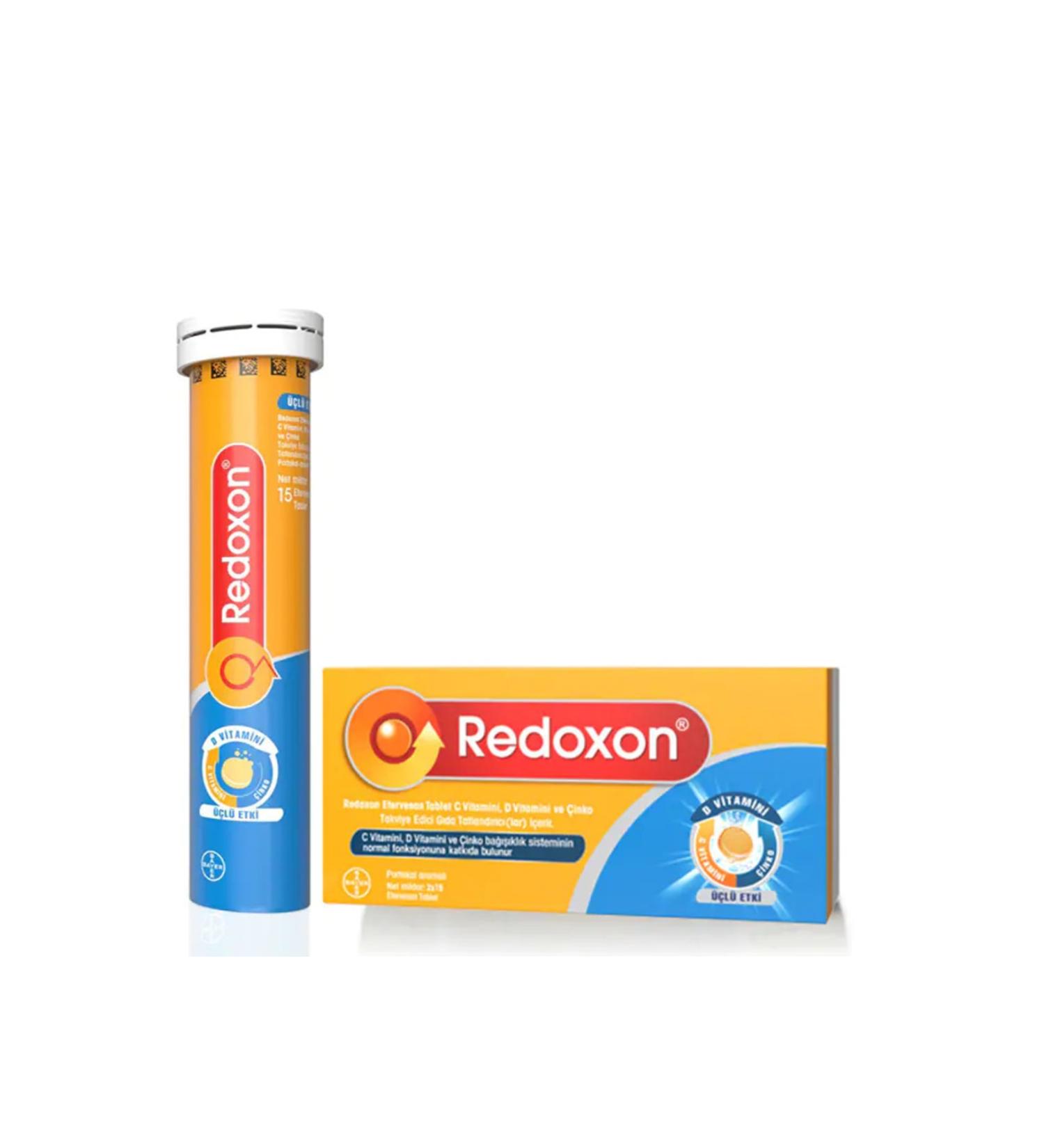 Redoxon Triple Effect Vitamin C Vitamin D Zinc Effervescent 30 Tablets