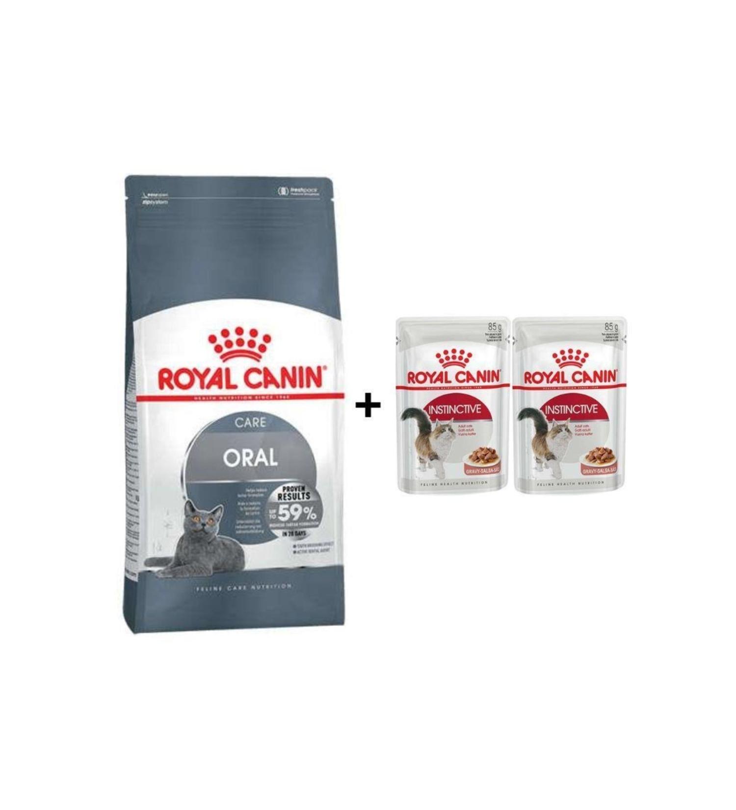 Royal Canin Care Cat Food 1.5 Kg + 2 Pieces Wet Food