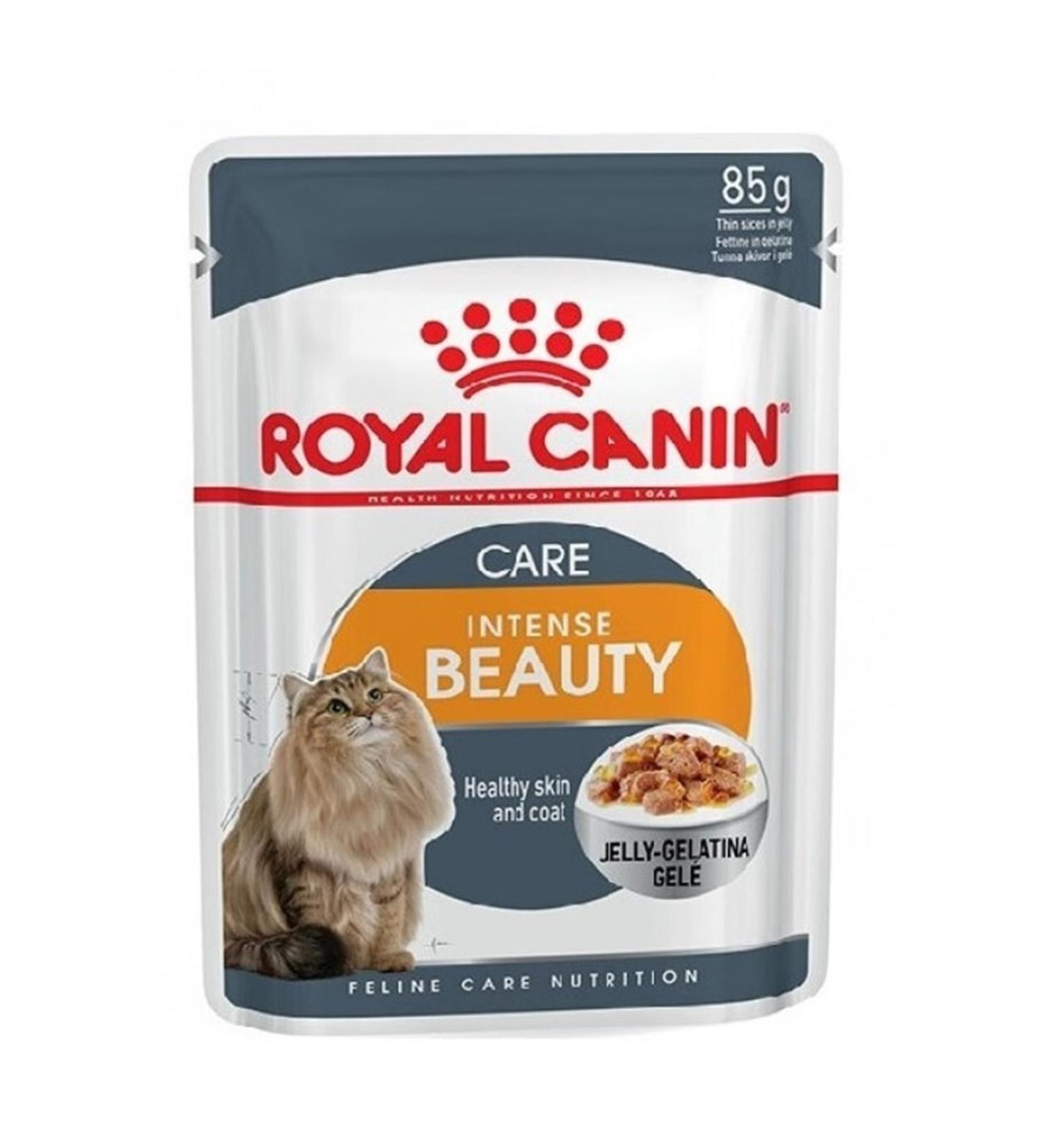 Royal Canin Care Intense Beauty Jelly Pouch 85 Gr