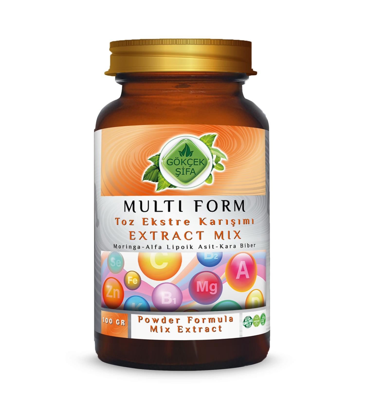 Gokcek Healing Multi Form Powder Extract Mixture